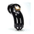 CBX - The Curve 3 3/4" Curved Cock Cage and Lock Chastity Set (Black) -  Plastic Cock Cage (Non Vibration)  Durio.sg