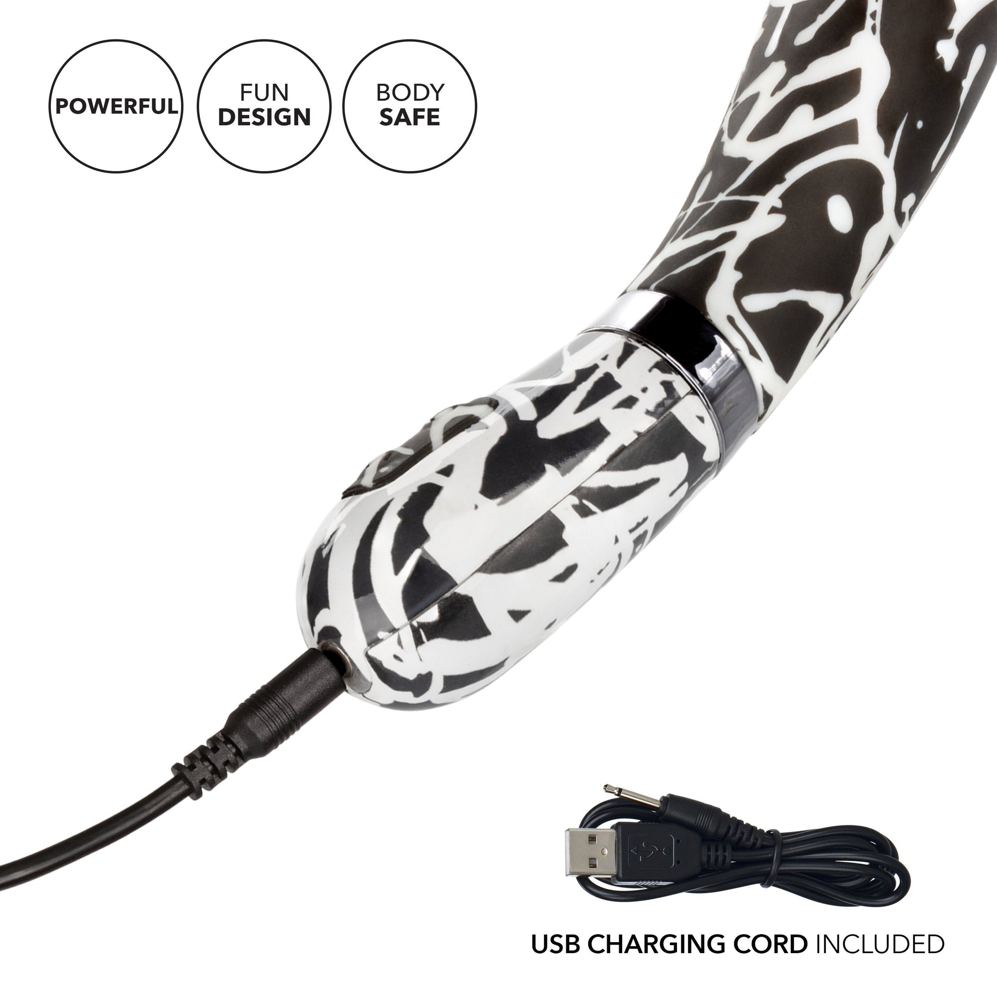 Calexotics - Hype Wand G Spot Vibrator (Multicolor) -  G Spot Dildo (Vibration) Rechargeable  Durio.sg