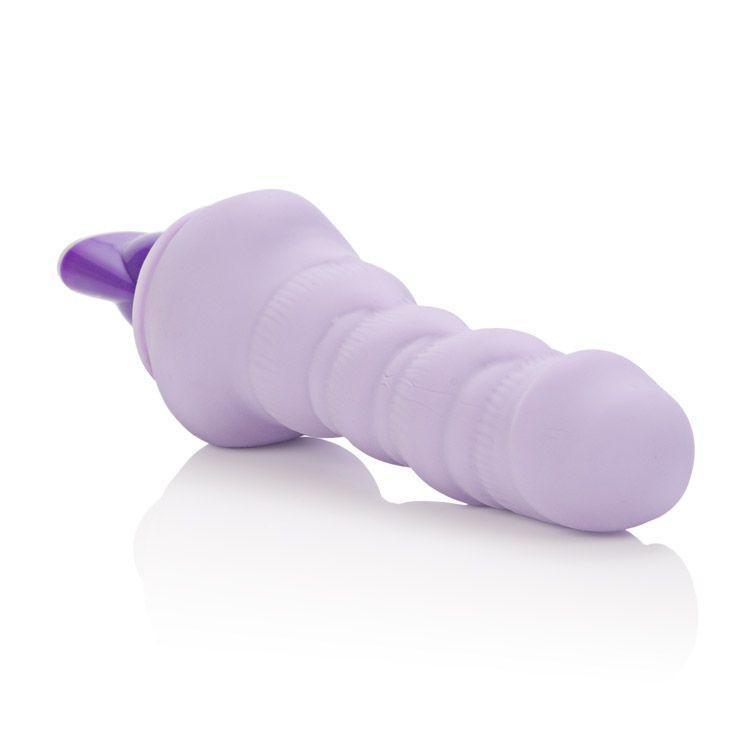 California Exotics - 10-Function Pure Bendie Vibrator (violet) -  Non Realistic Dildo w/o suction cup (Vibration) Non Rechargeable  Durio.sg
