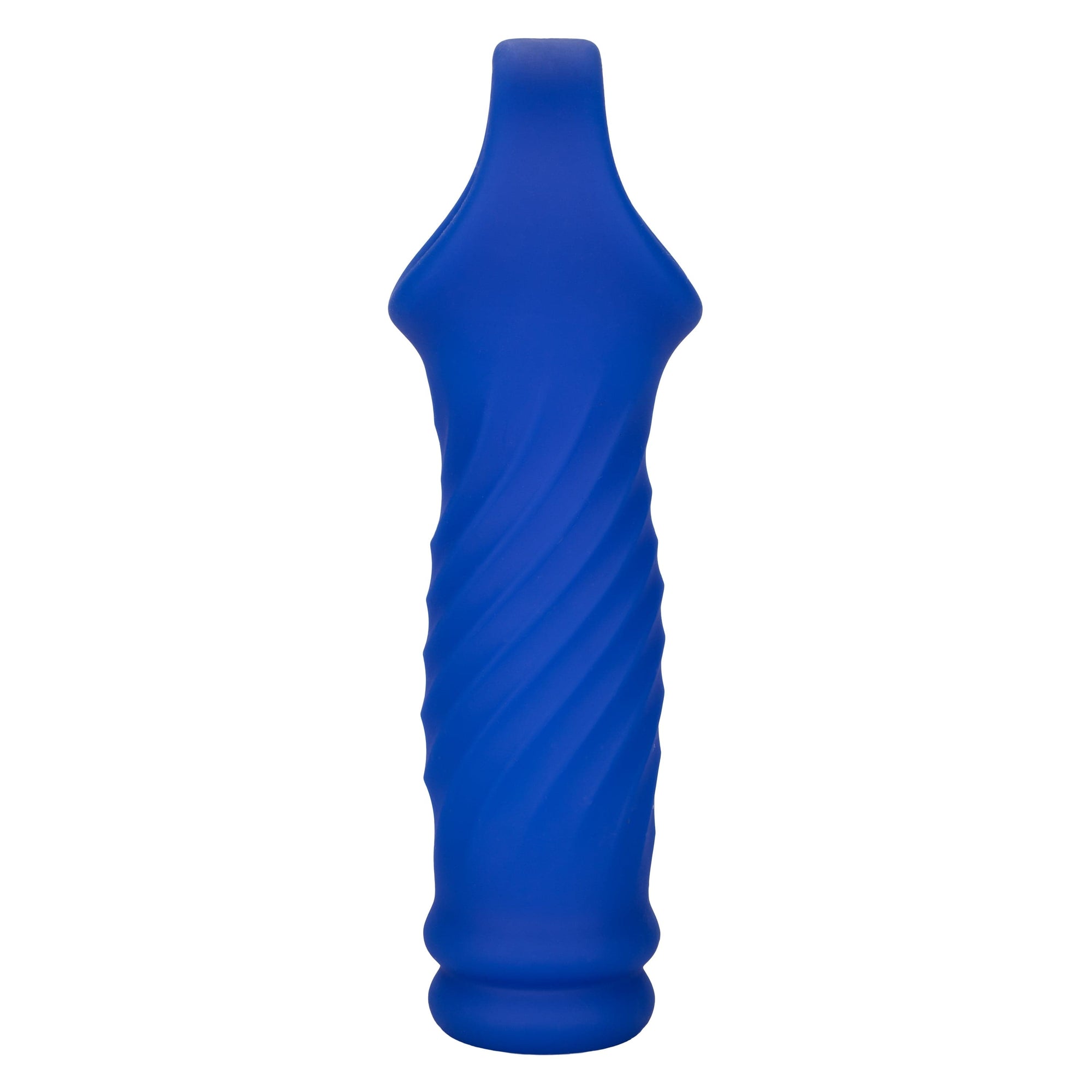 California Exotics - Admiral Liquid Silicone Wave Extension Cock Sleeve (Blue) -  Cock Sleeves (Non Vibration)  Durio.sg