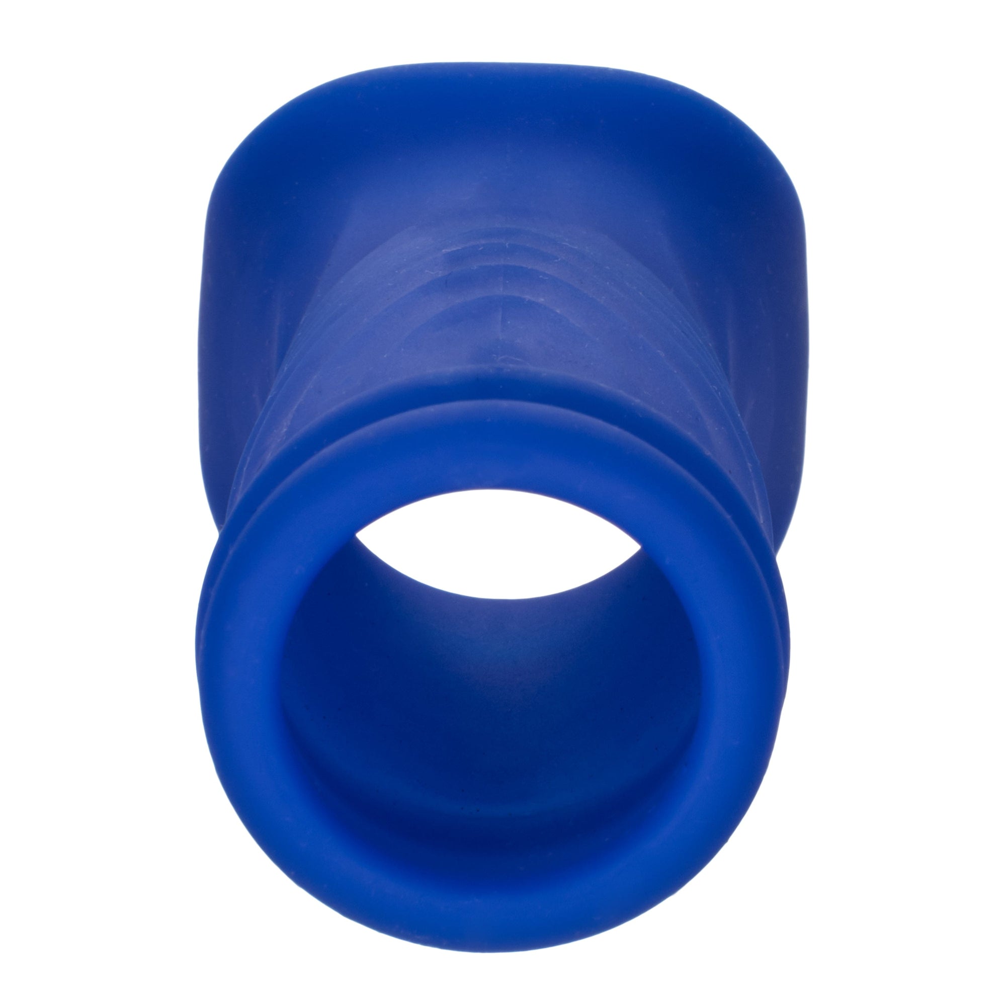 California Exotics - Admiral Liquid Silicone Wave Extension Cock Sleeve (Blue) -  Cock Sleeves (Non Vibration)  Durio.sg