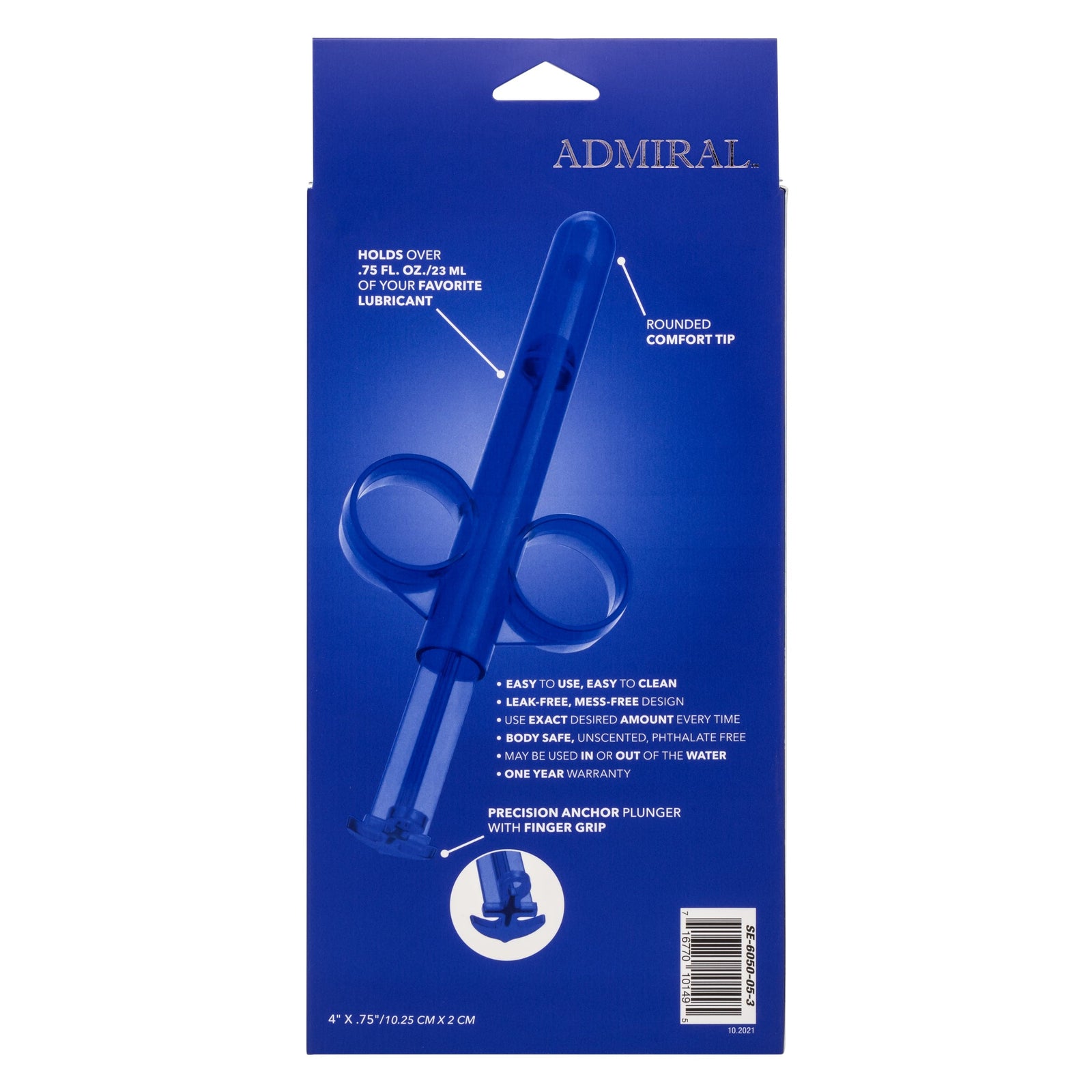 California Exotics - Admiral Lube Tube Accessory (Blue) -  Accessories  Durio.sg