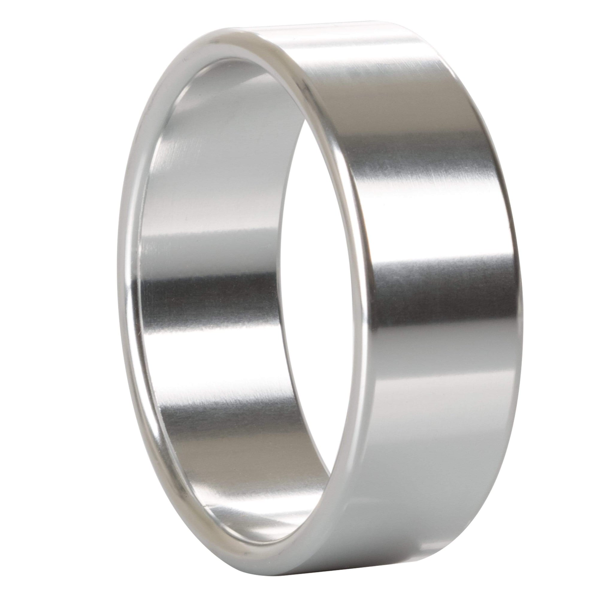 California Exotics - Alloy Metallic Cock Ring Extra Large (Silver) -  Metal Cock Ring (Non Vibration)  Durio.sg