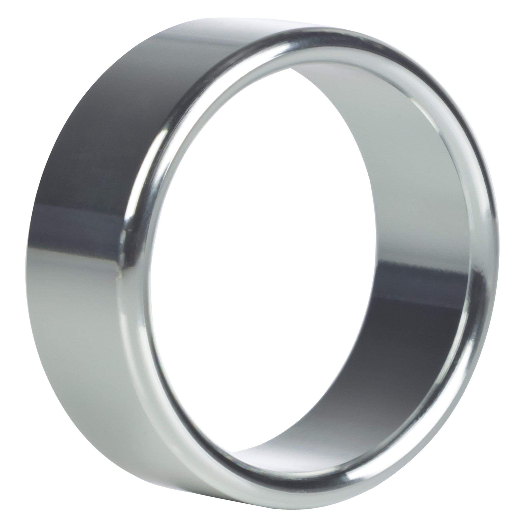 California Exotics - Alloy Metallic Cock Ring Large (Silver) -  Metal Cock Ring (Non Vibration)  Durio.sg
