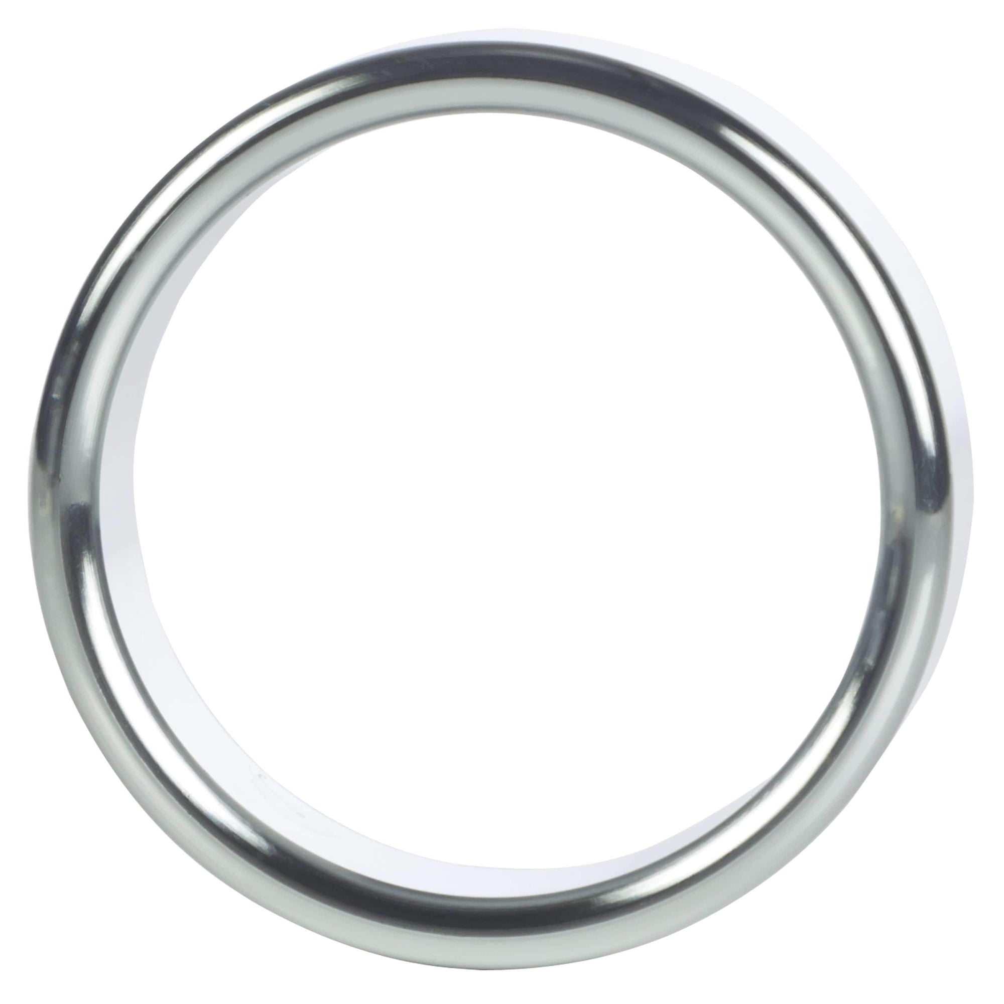 California Exotics - Alloy Metallic Cock Ring Large (Silver) -  Metal Cock Ring (Non Vibration)  Durio.sg
