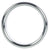 California Exotics - Alloy Metallic Cock Ring Large (Silver) -  Metal Cock Ring (Non Vibration)  Durio.sg