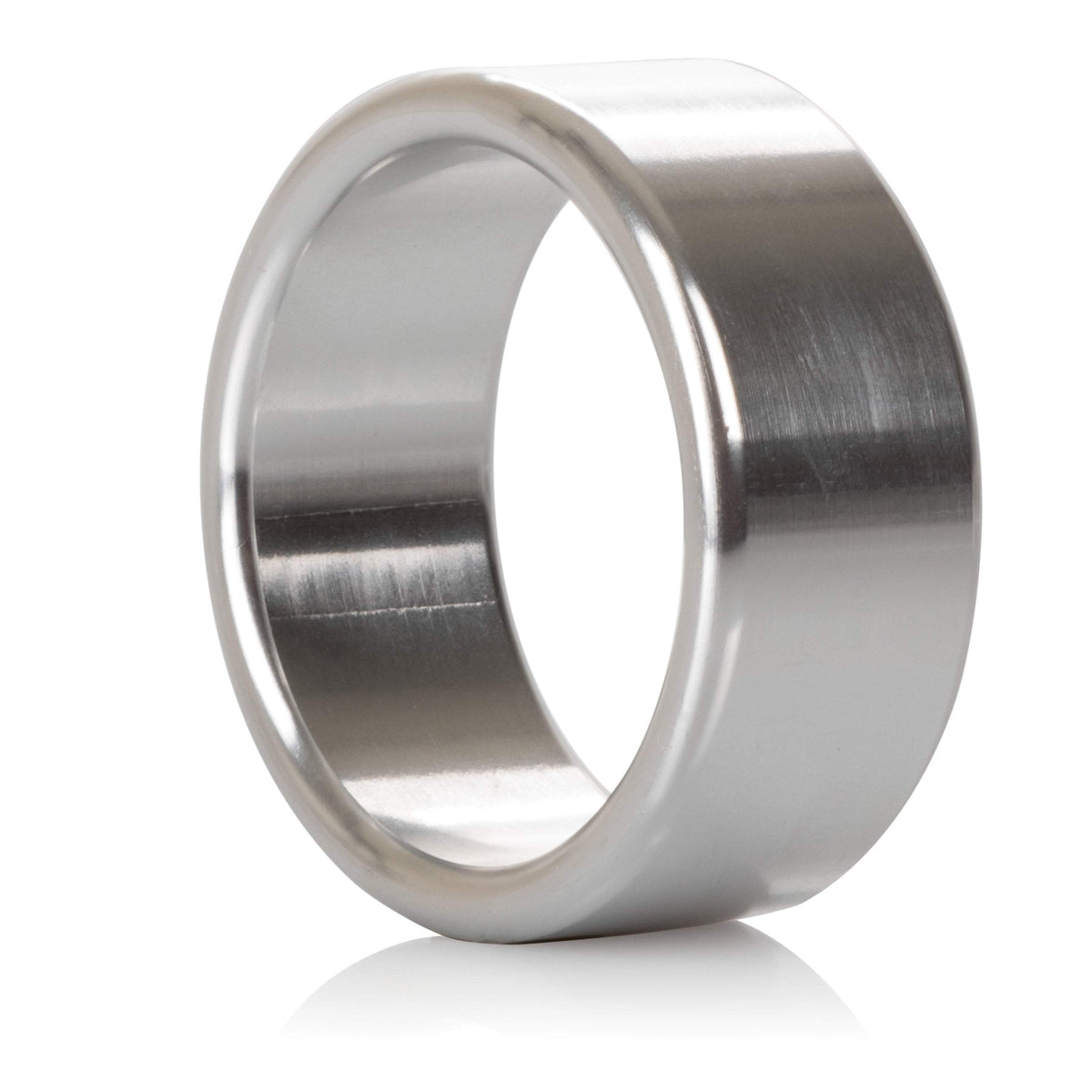 California Exotics - Alloy Metallic Cock Ring Medium (Silver) -  Metal Cock Ring (Non Vibration)  Durio.sg