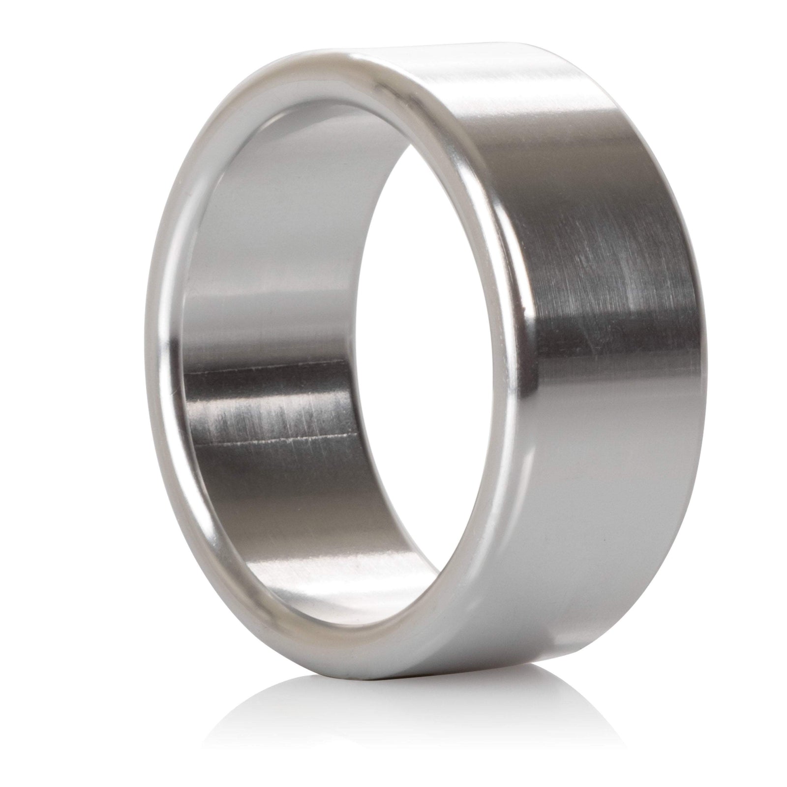 California Exotics - Alloy Metallic Cock Ring Medium (Silver) -  Metal Cock Ring (Non Vibration)  Durio.sg