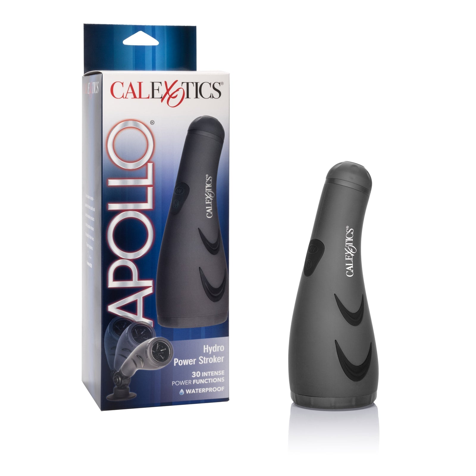 California Exotics - Apollo Hydro Power Stroker Masturbator (Black) -  Masturbator (Hands Free) Non Rechargeable  Durio.sg