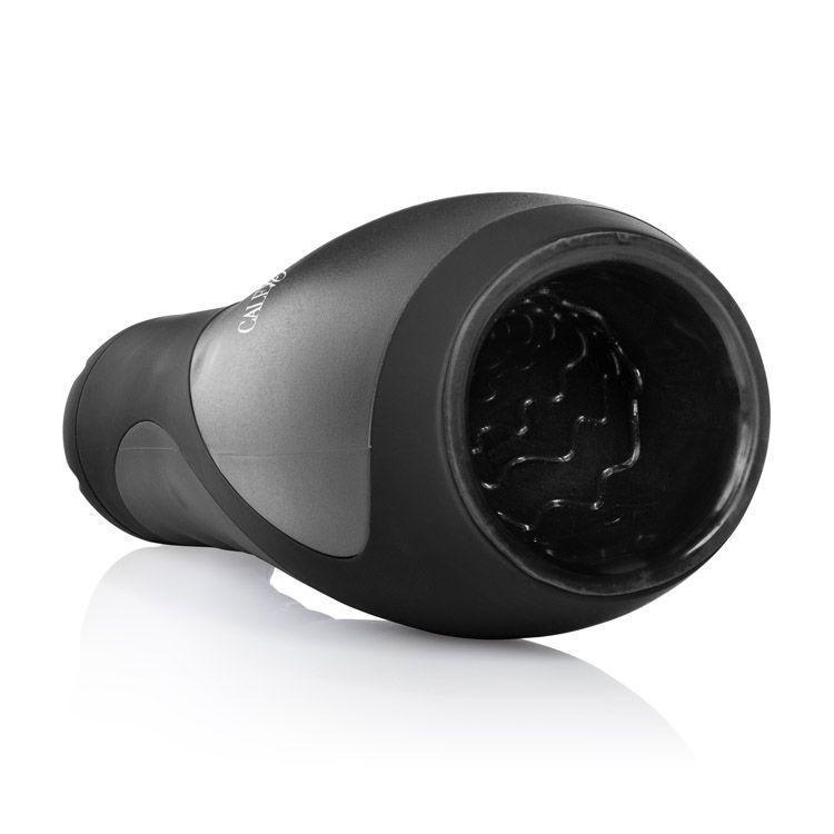 California Exotics - Apollo Power Stroker (Black) -  Masturbator (Hands Free) Non Rechargeable  Durio.sg