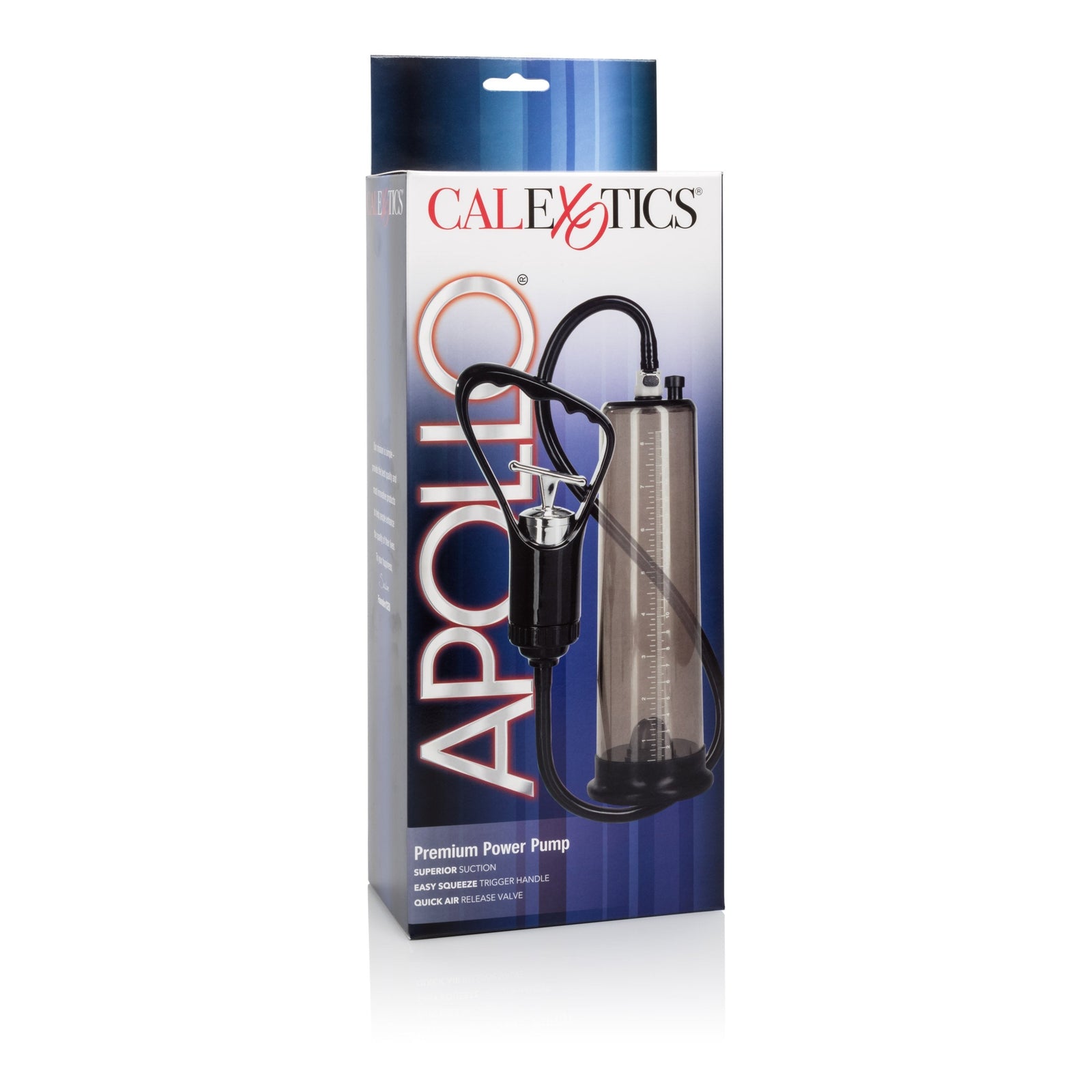 California Exotics - Apollo Premium Power Penis Pump (Black) -  Penis Pump (Non Vibration)  Durio.sg