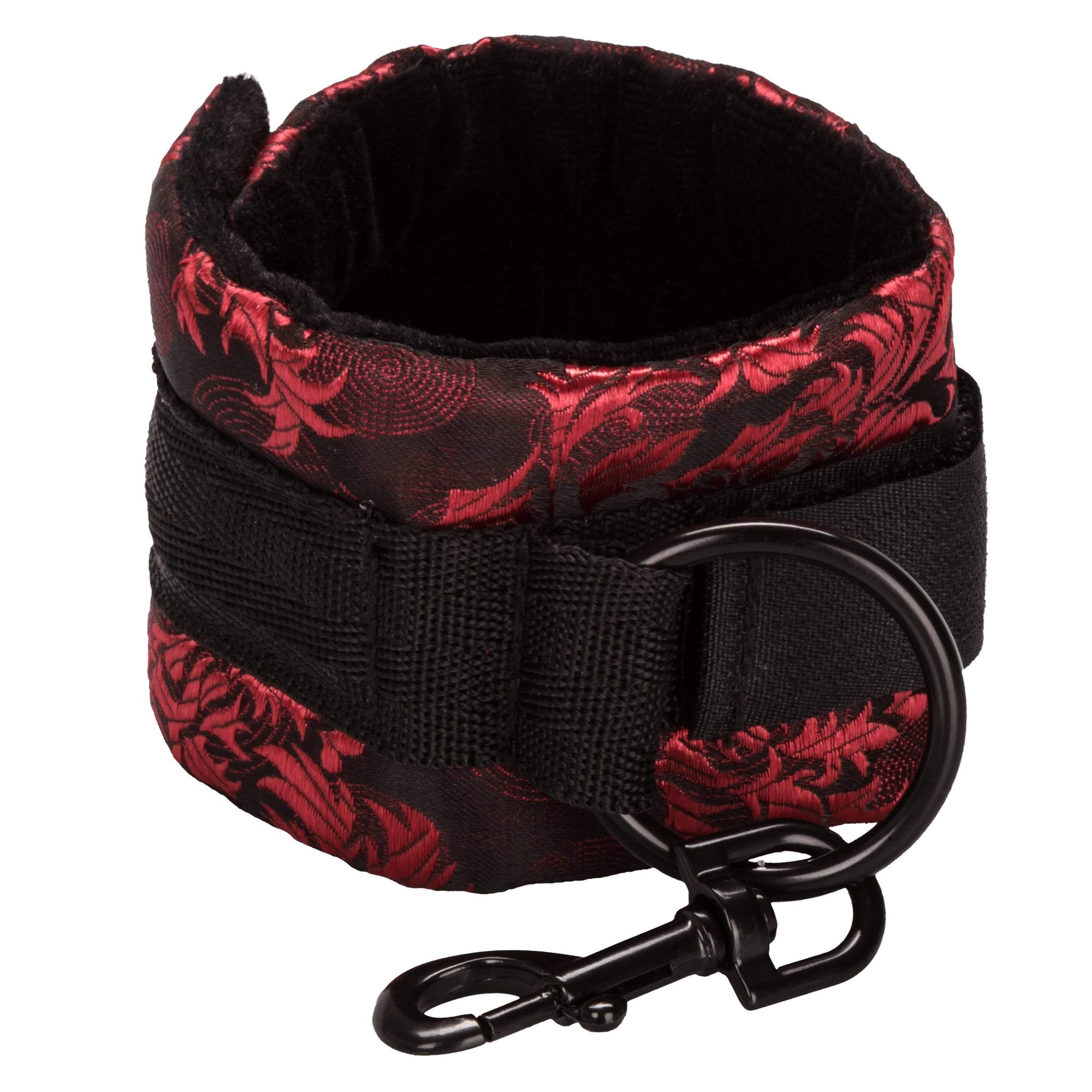 California Exotics - BDSM Scandal Collar Body Restraint (Black) -  Hand/Leg Cuffs  Durio.sg