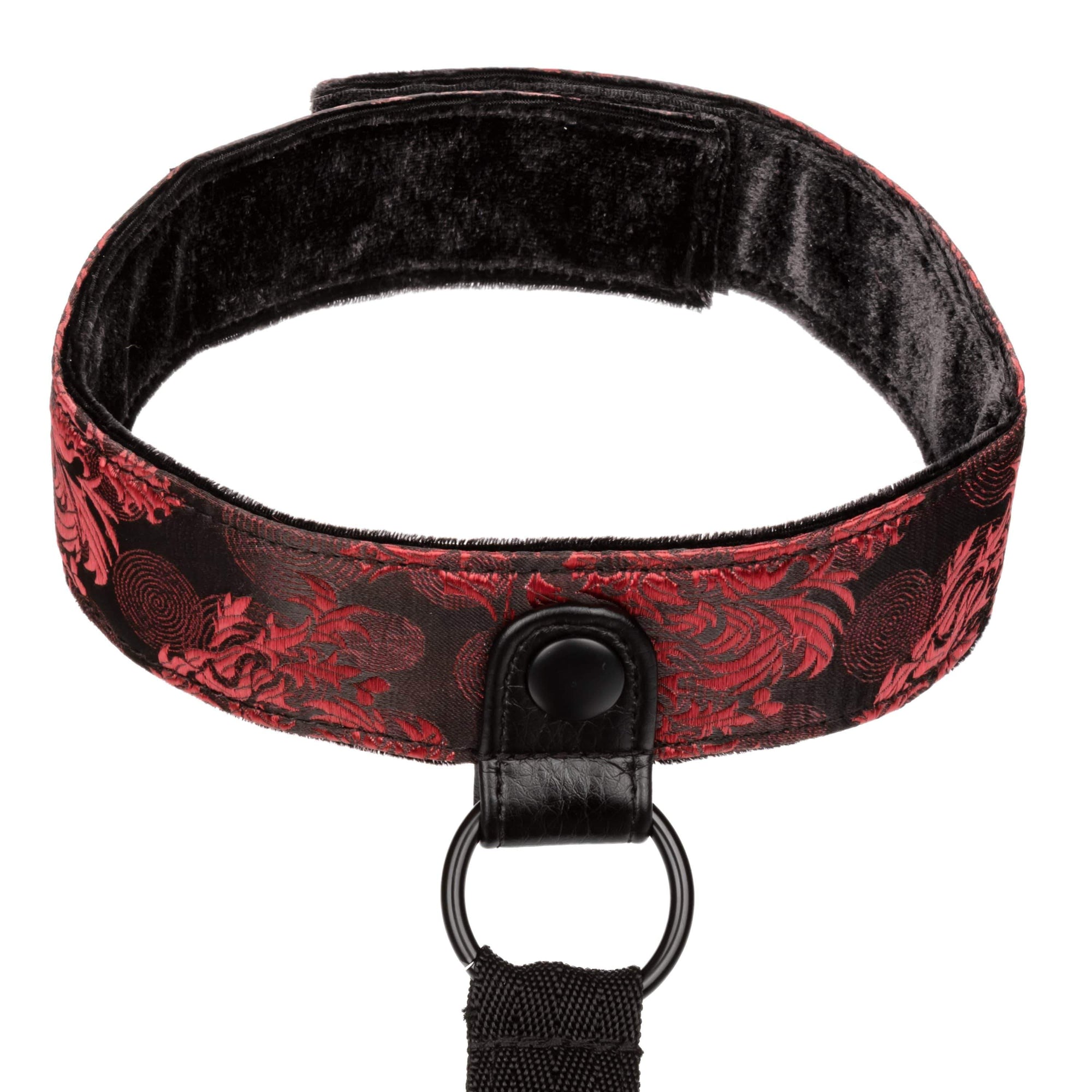 California Exotics - BDSM Scandal Collar Body Restraint (Black) -  Hand/Leg Cuffs  Durio.sg