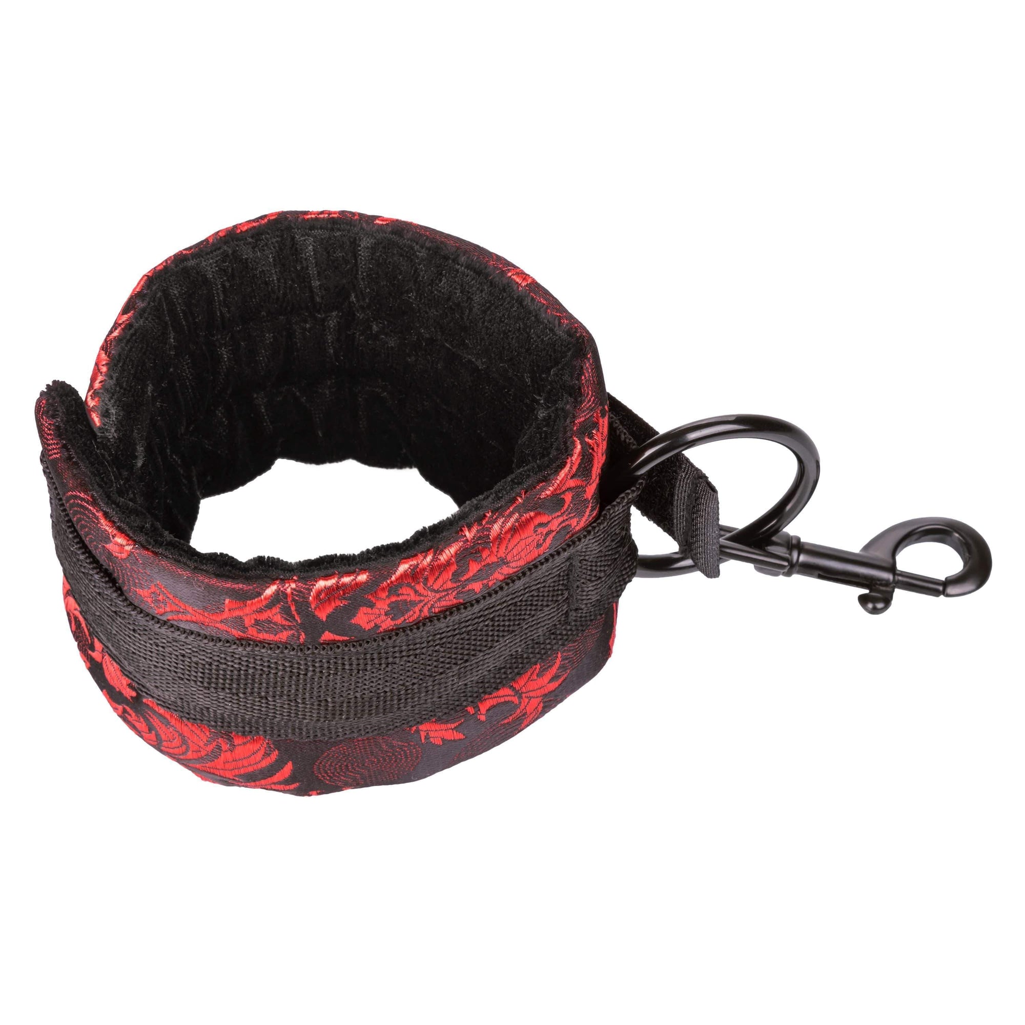 California Exotics - BDSM Scandal Collar Body Restraint (Black) -  Hand/Leg Cuffs  Durio.sg