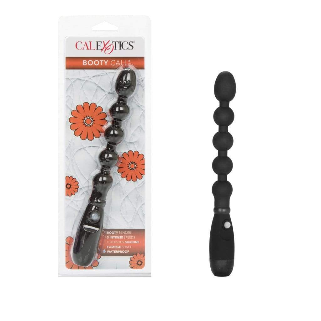 California Exotics - Booty Call Booty Bender Vibrating Anal Beads (Black) -  Anal Beads (Vibration) Non Rechargeable  Durio.sg