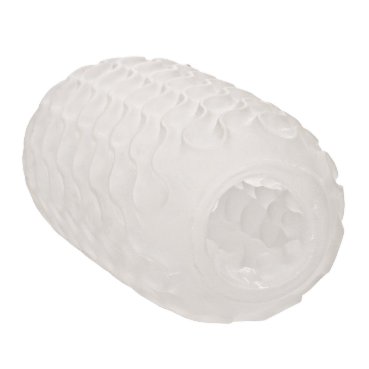 California Exotics - Boundless Reversible Nubby Soft Stroker (White) -  Masturbator Soft Stroker (Non Vibration)  Durio.sg