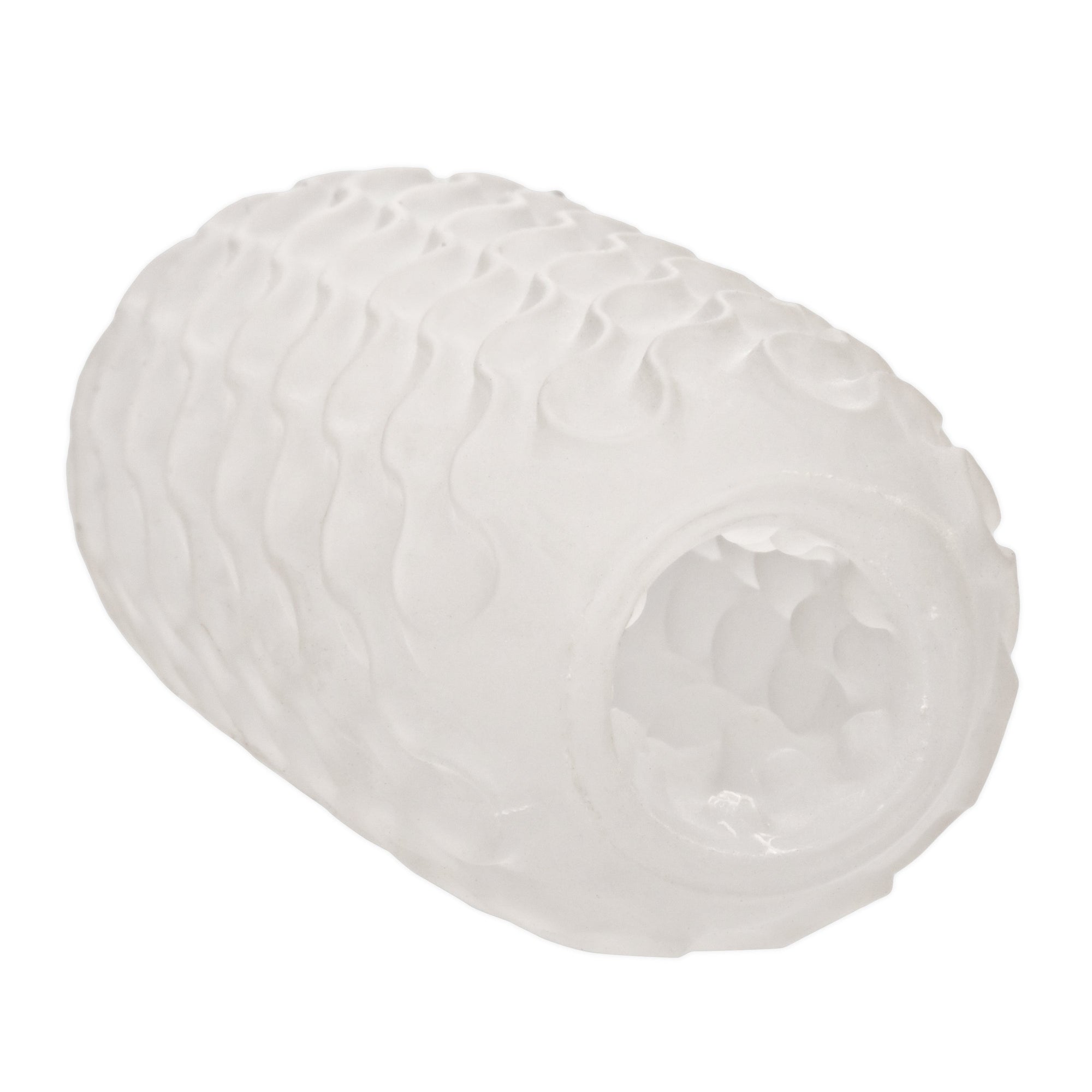California Exotics - Boundless Reversible Nubby Soft Stroker (White) -  Masturbator Soft Stroker (Non Vibration)  Durio.sg