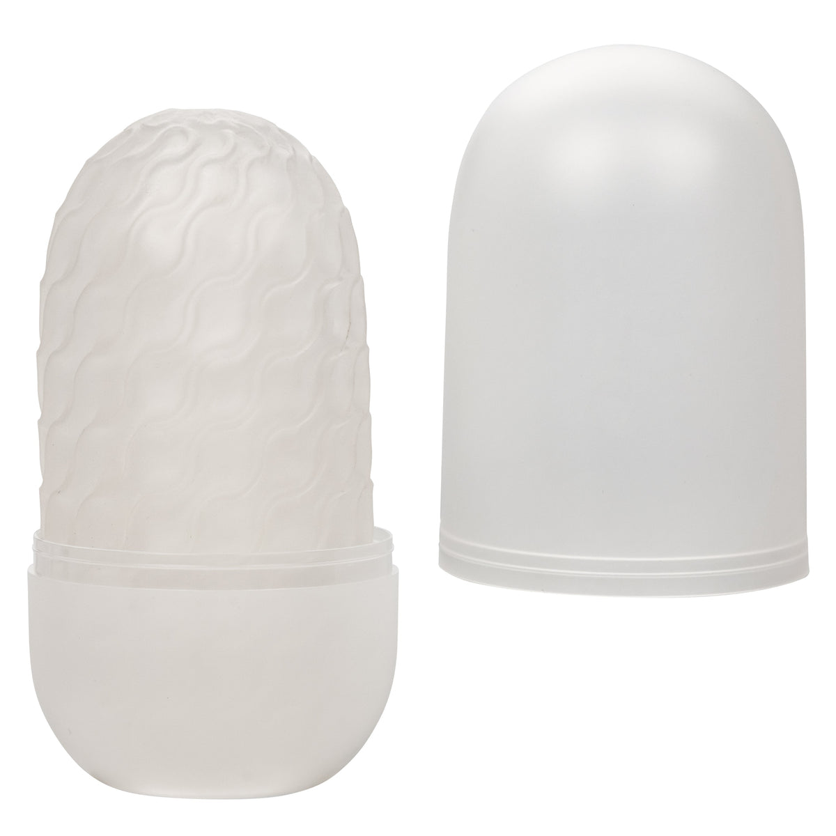 California Exotics - Boundless Reversible Nubby Soft Stroker (White) -  Masturbator Soft Stroker (Non Vibration)  Durio.sg