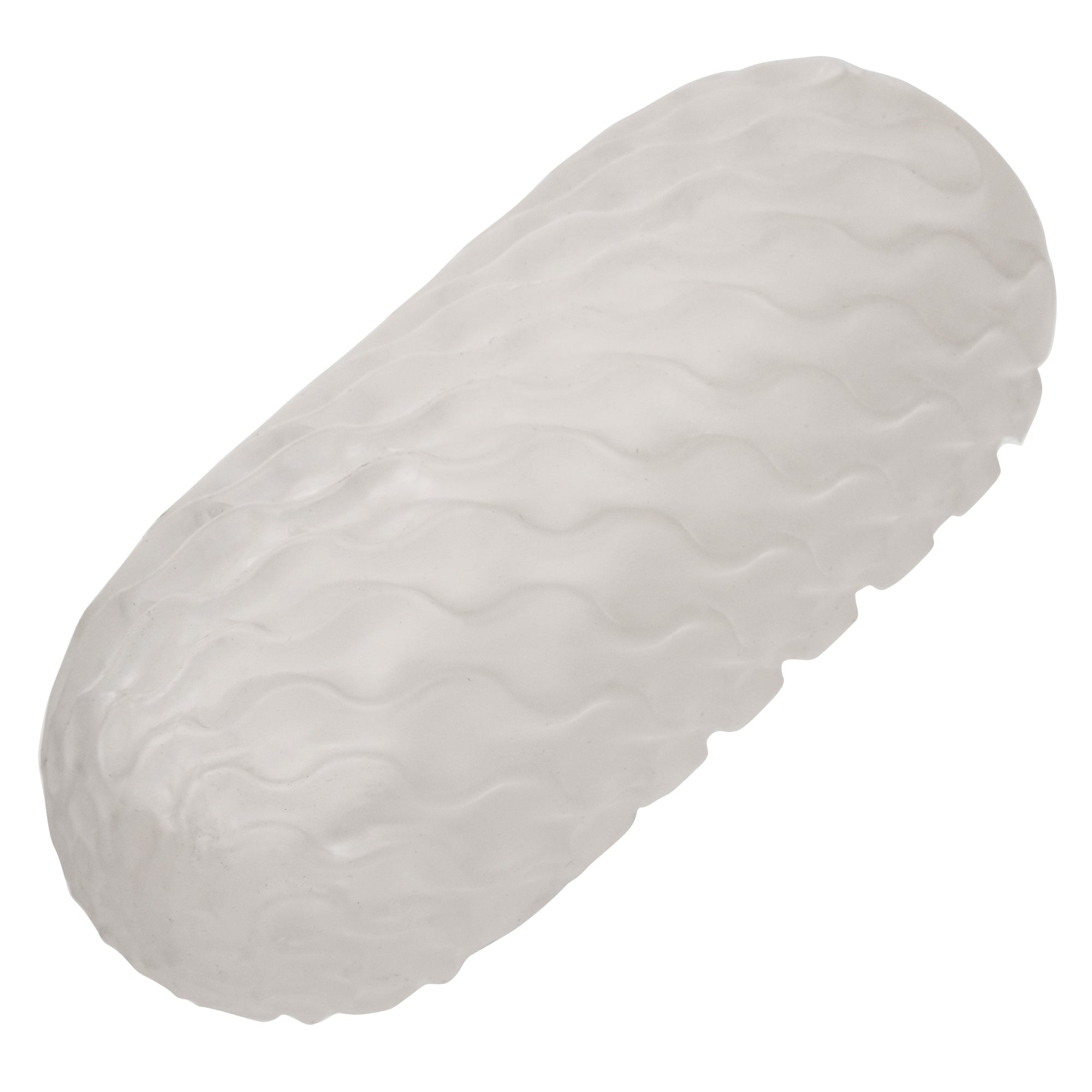 California Exotics - Boundless Reversible Ribbed Soft Stroker (White) -  Masturbator Soft Stroker (Non Vibration)  Durio.sg