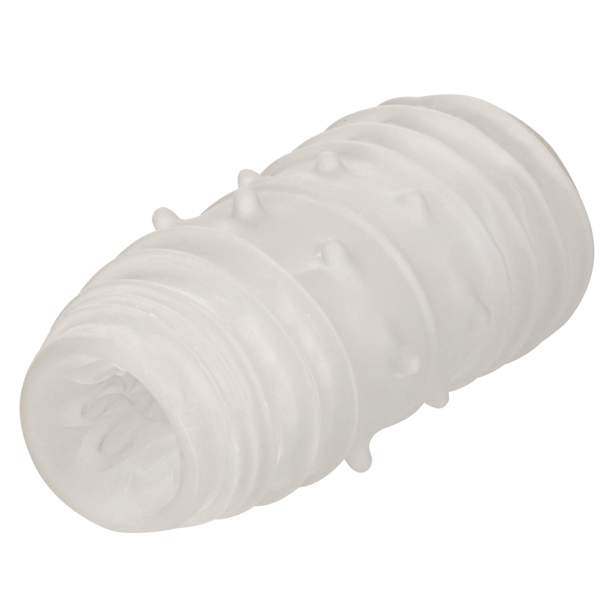 California Exotics - Boundless Reversible Ribbed Soft Stroker (White) -  Masturbator Soft Stroker (Non Vibration)  Durio.sg