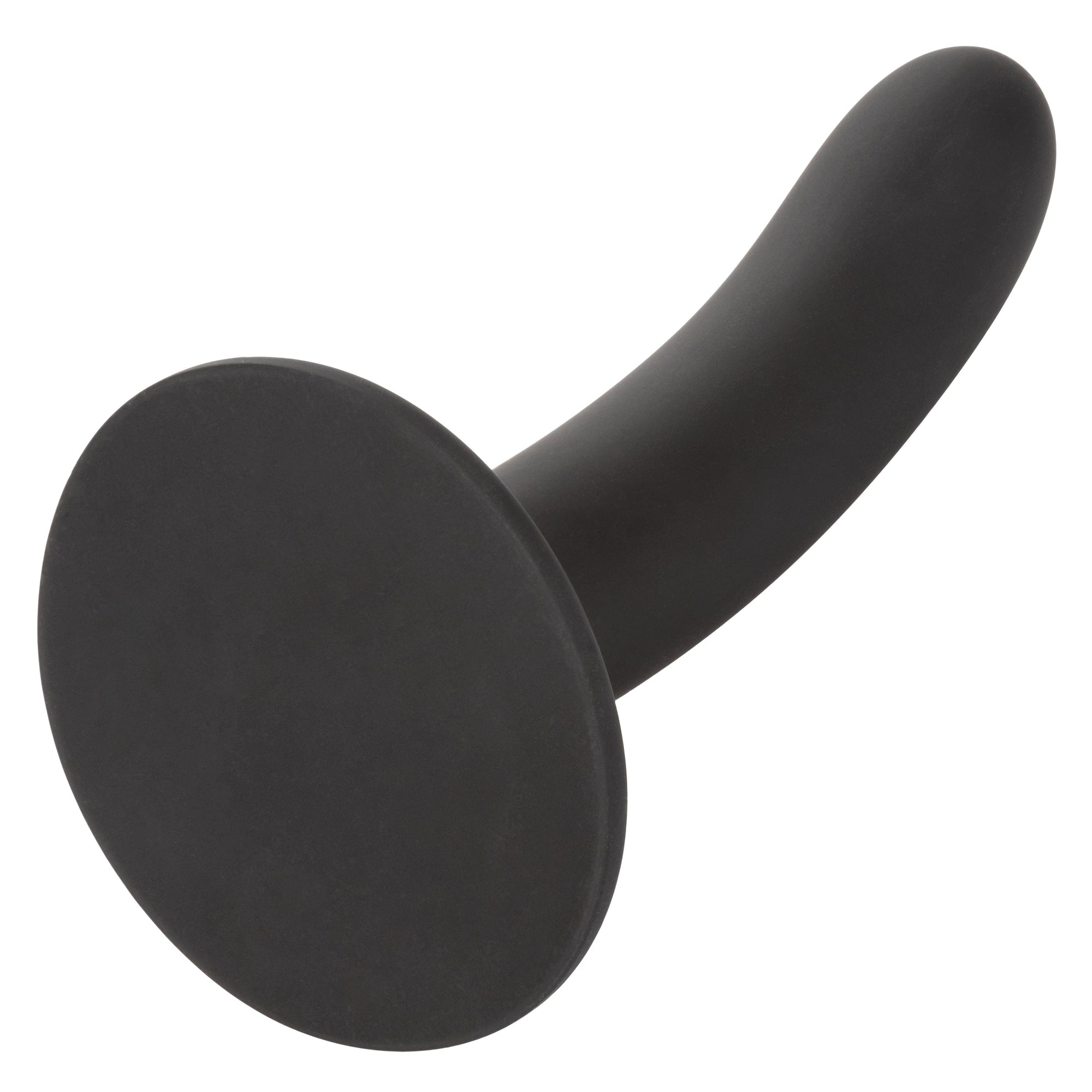 California Exotics - Boundless Smooth Pegging Probe Strap on Dildo 6" (Black) -  Non Realistic Dildo with suction cup (Non Vibration)  Durio.sg