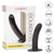 California Exotics - Boundless Smooth Pegging Probe Strap on Dildo 6" (Black) -  Non Realistic Dildo with suction cup (Non Vibration)  Durio.sg