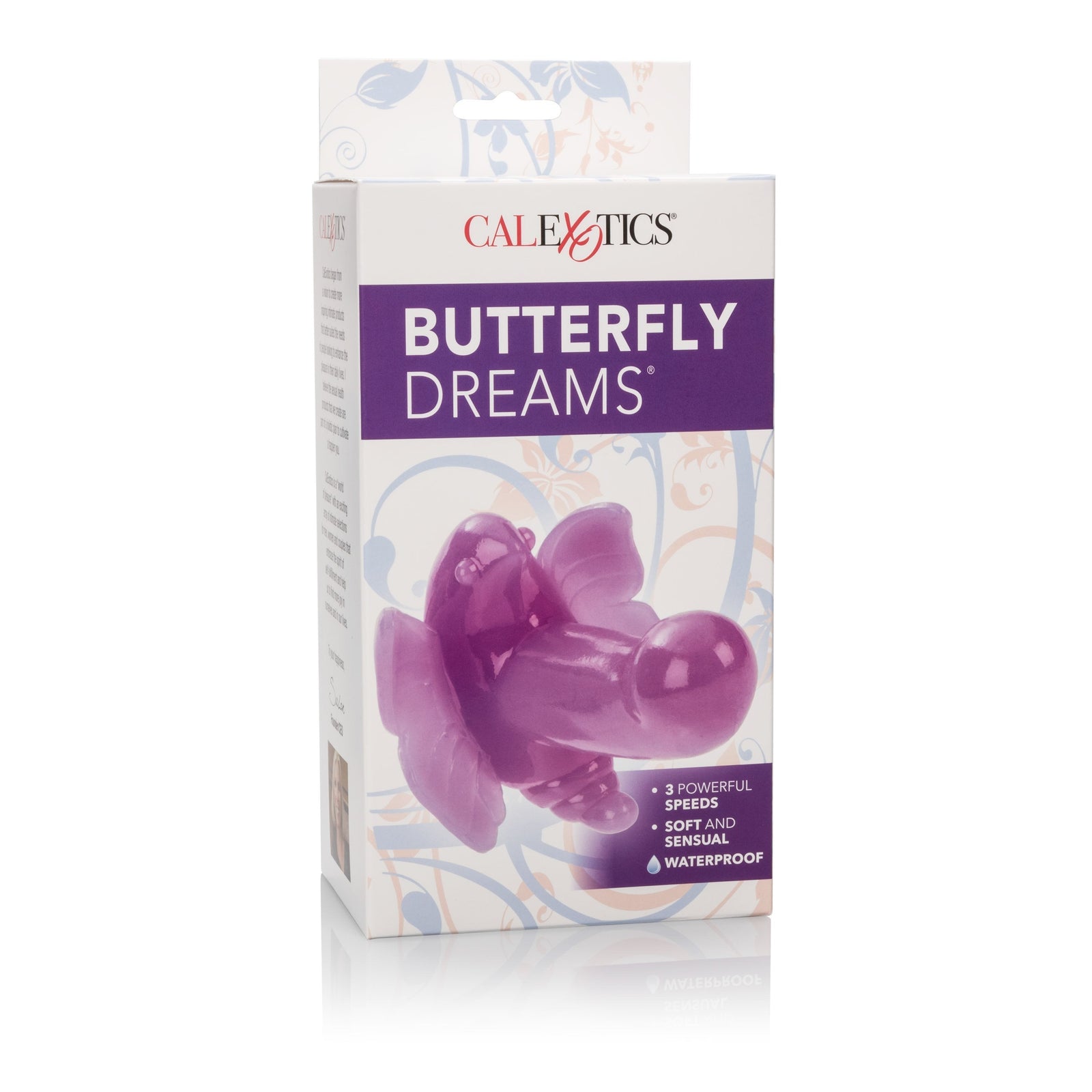 California Exotics - Butterfly Dreams Vibrator (Purple) -  Non Realistic Dildo w/o suction cup (Vibration) Non Rechargeable  Durio.sg