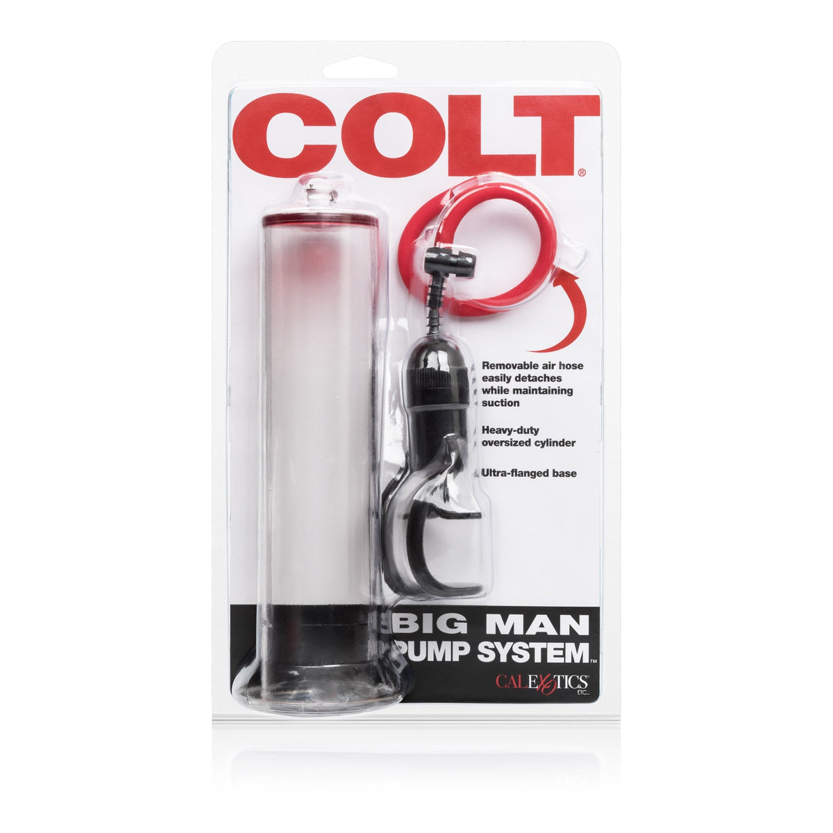 California Exotics - COLT Big Man Penis Pump System (Clear) -  Penis Pump (Non Vibration)  Durio.sg