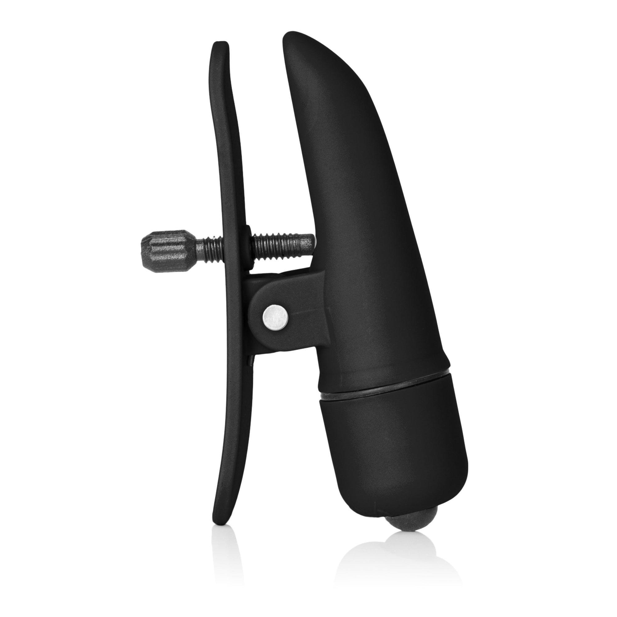 California Exotics - COLT Grips Vibrating Nipple Clamps (Black) -  Nipple Clamps (Vibration) Non Rechargeable  Durio.sg