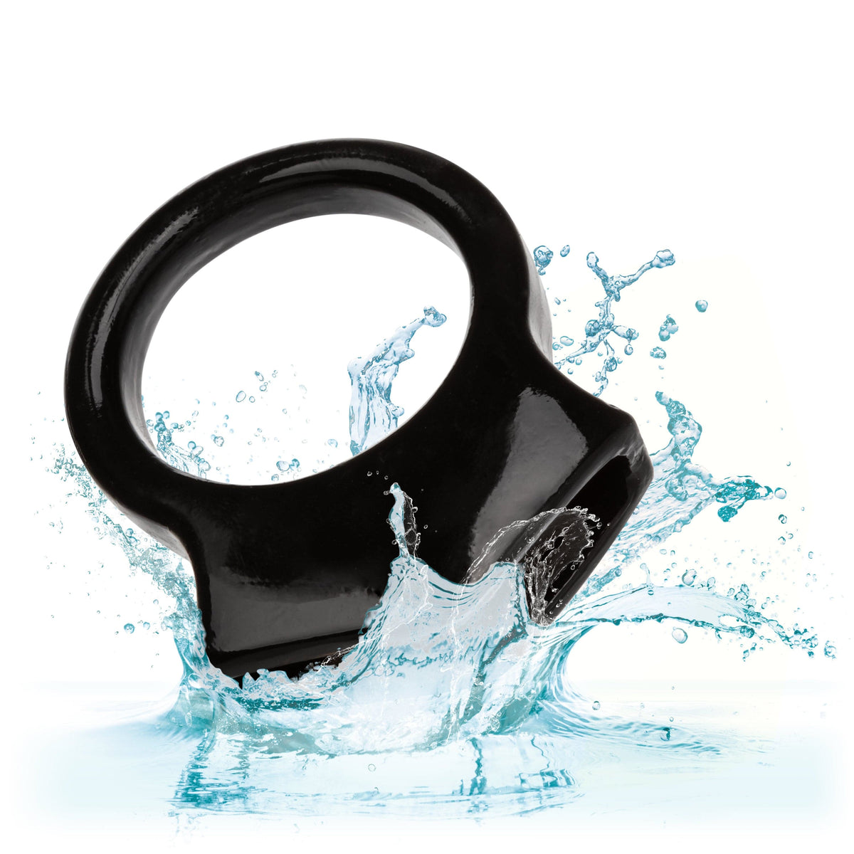 California Exotics - COLT Snug Grip Dual Support Cock Ring (Black) -  Rubber Cock Ring (Non Vibration)  Durio.sg