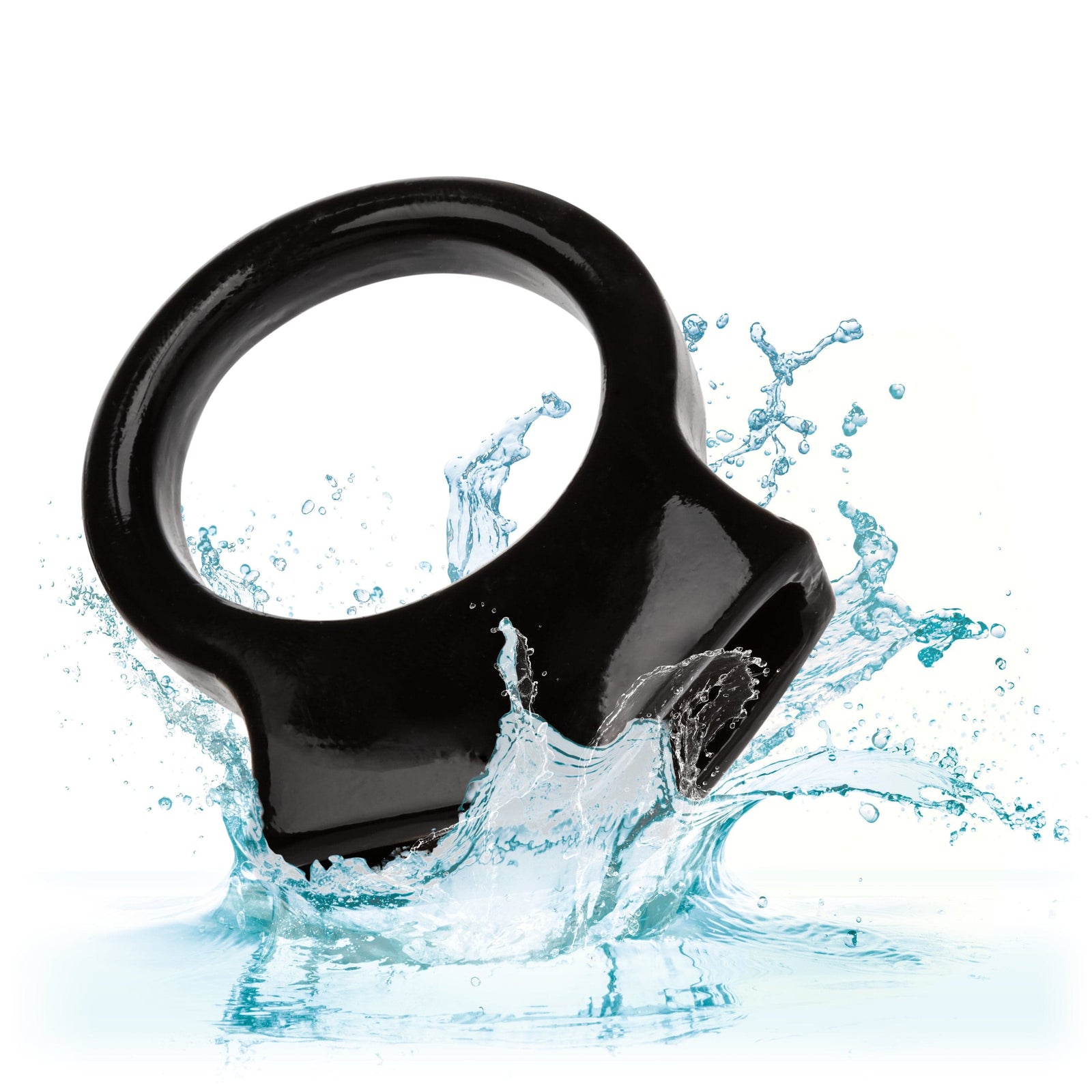 California Exotics - COLT Snug Grip Dual Support Cock Ring (Black) -  Rubber Cock Ring (Non Vibration)  Durio.sg