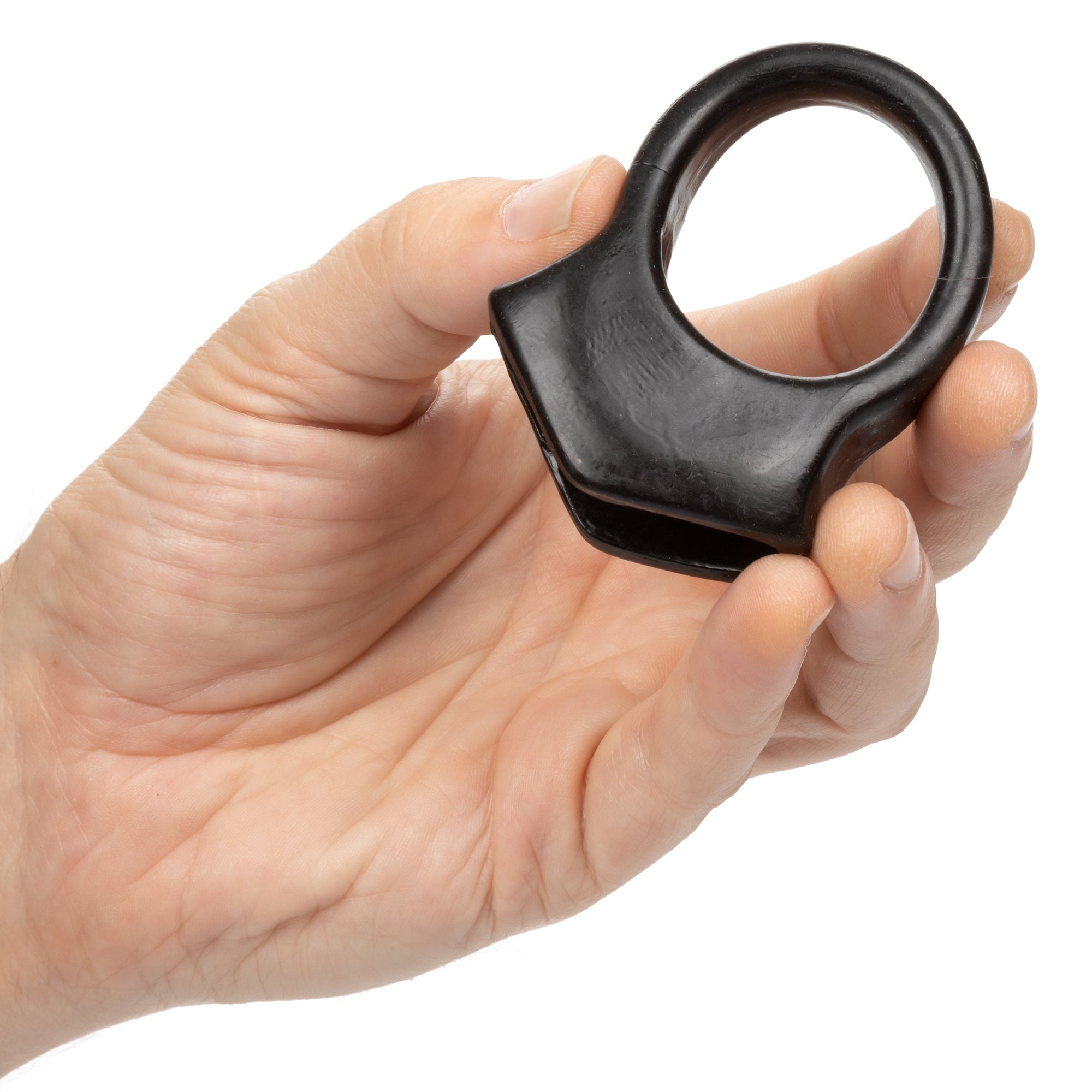 California Exotics - COLT Snug Grip Dual Support Cock Ring (Black) -  Rubber Cock Ring (Non Vibration)  Durio.sg