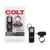 California Exotics - COLT Waterproof Power Cock Ring (Black) -  Remote Control Cock Ring (Vibration) Non Rechargeable  Durio.sg