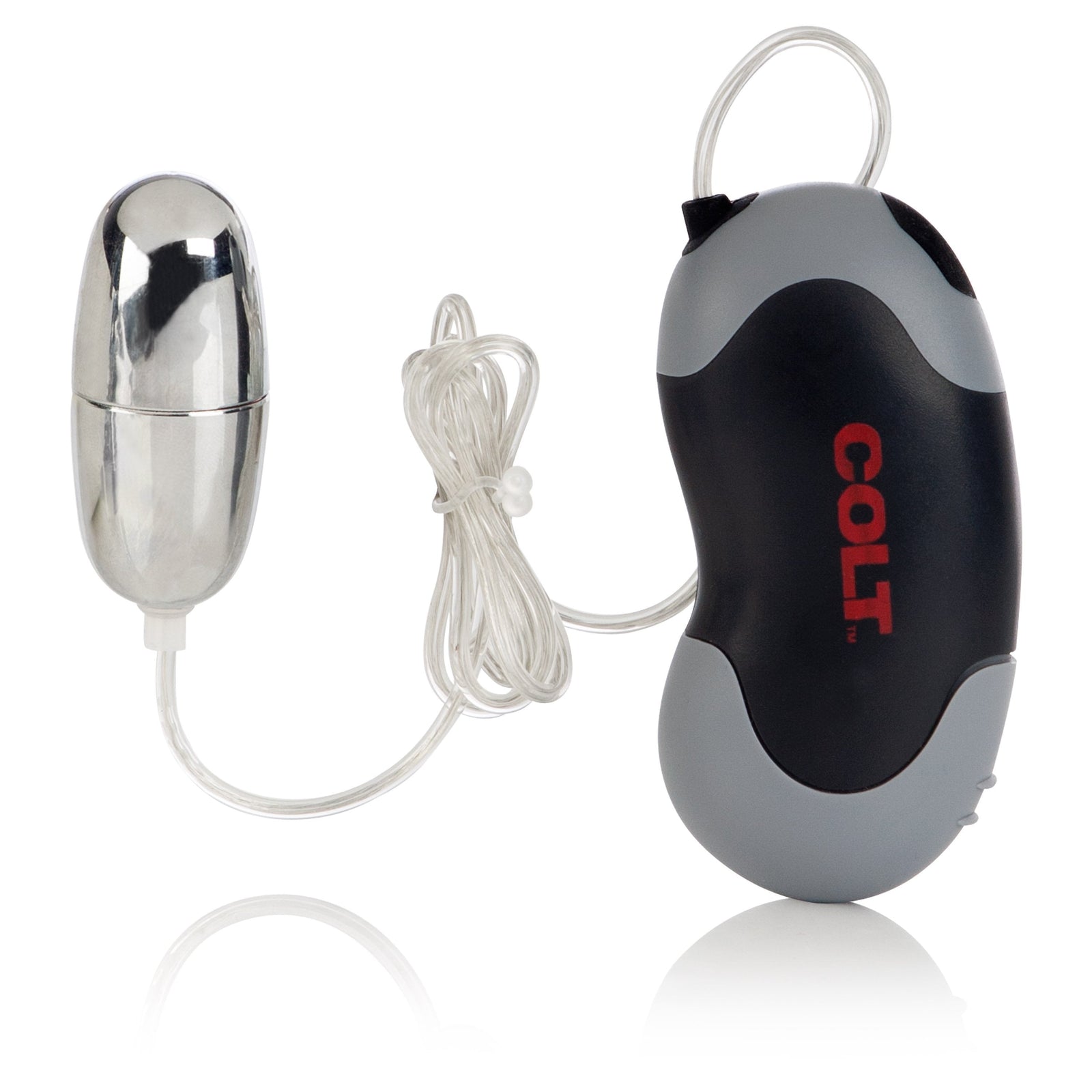 California Exotics - COLT Xtreme Turbo Bullet Vibrator (Silver) -  Wired Remote Control Egg (Vibration) Non Rechargeable  Durio.sg