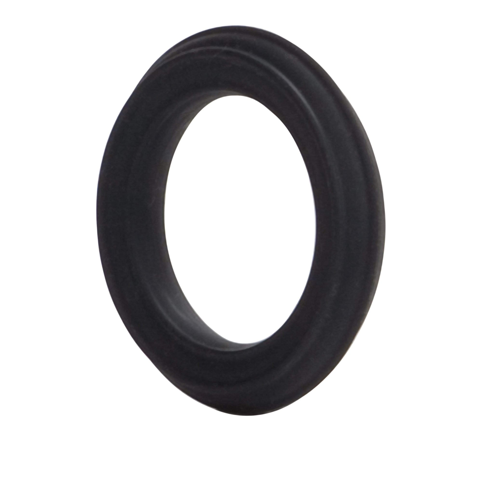 California Exotics - Caesar Silicone Cock Ring (Black) -  Silicone Cock Ring (Non Vibration)  Durio.sg