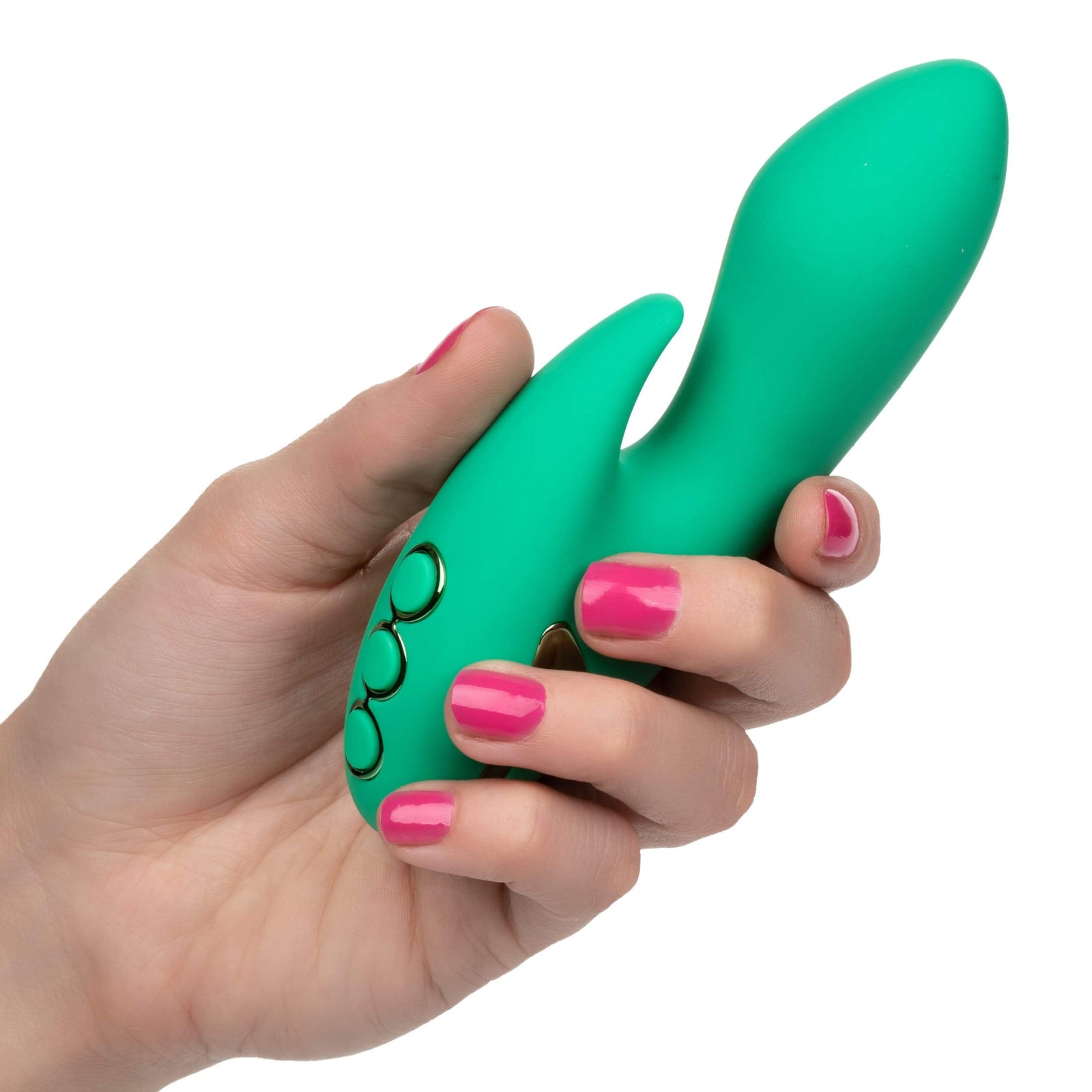 California Exotics - California Dreaming Sierra Sensation Rabbit Vibrator (Green) -  Rabbit Dildo (Vibration) Rechargeable  Durio.sg