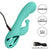 California Exotics - California Dreaming Tahoe Temptation Rabbit Vibrator (Green) -  Rabbit Dildo (Vibration) Rechargeable  Durio.sg