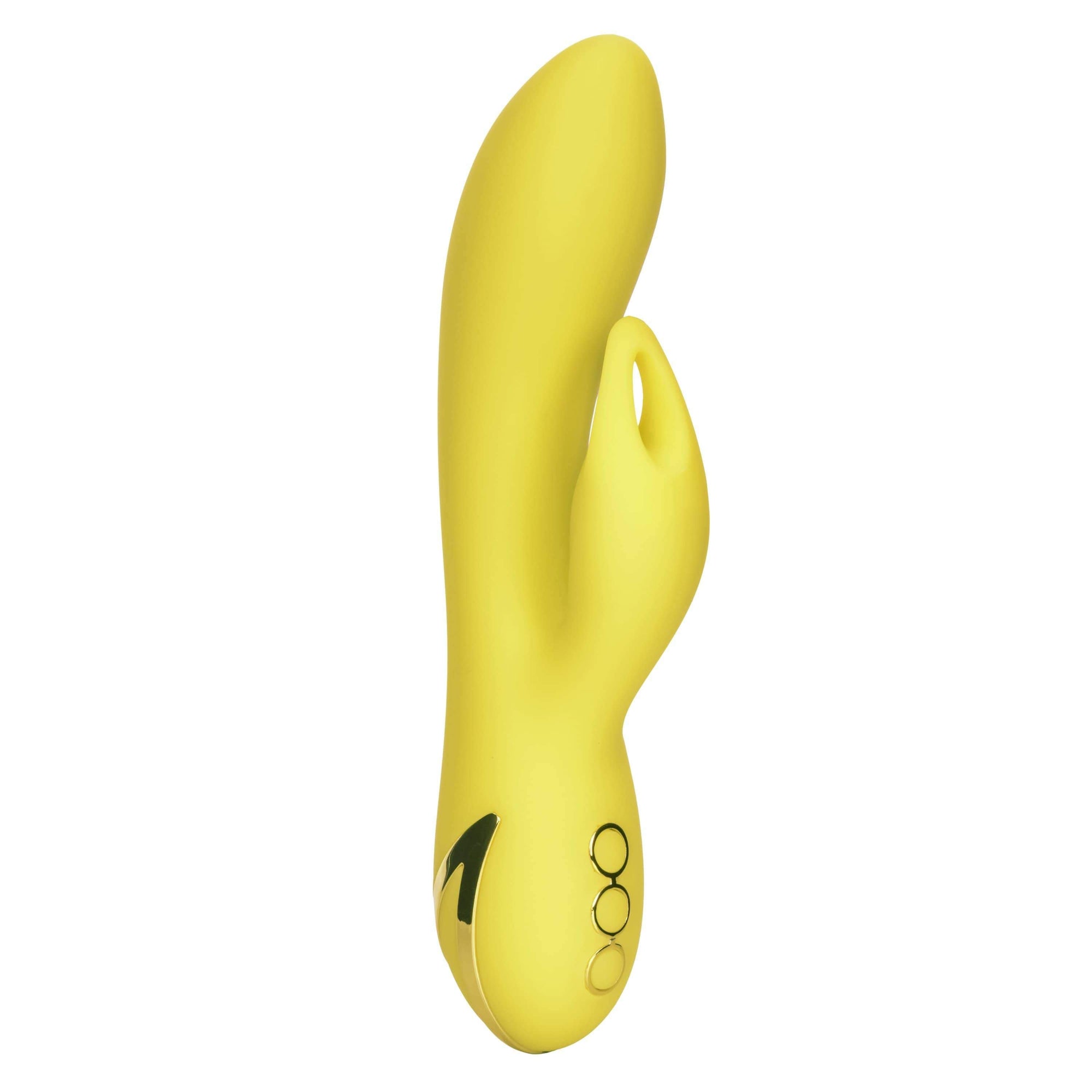 California Exotics - California Dreaming Venice Vixen Rabbit Vibrator (Yellow) -  Rabbit Dildo (Vibration) Rechargeable  Durio.sg