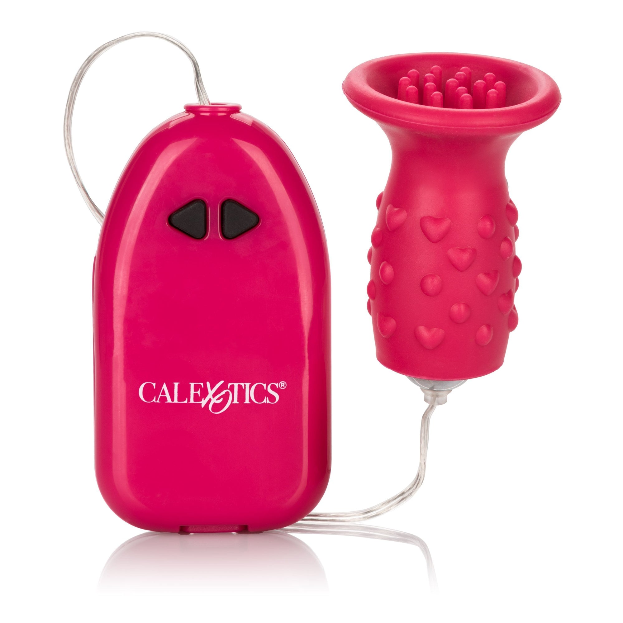 California Exotics - Classic Pleasure Kiss Clit Massager (Pink) -  Clit Massager (Vibration) Non Rechargeable  Durio.sg