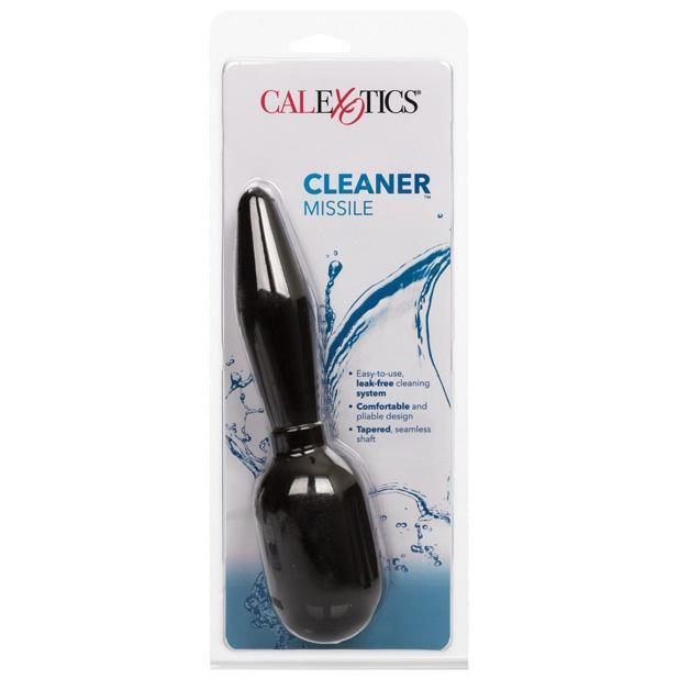 California Exotics - Cleaner Missile Anal Douche (Black) -  Anal Douche (Non Vibration)  Durio.sg