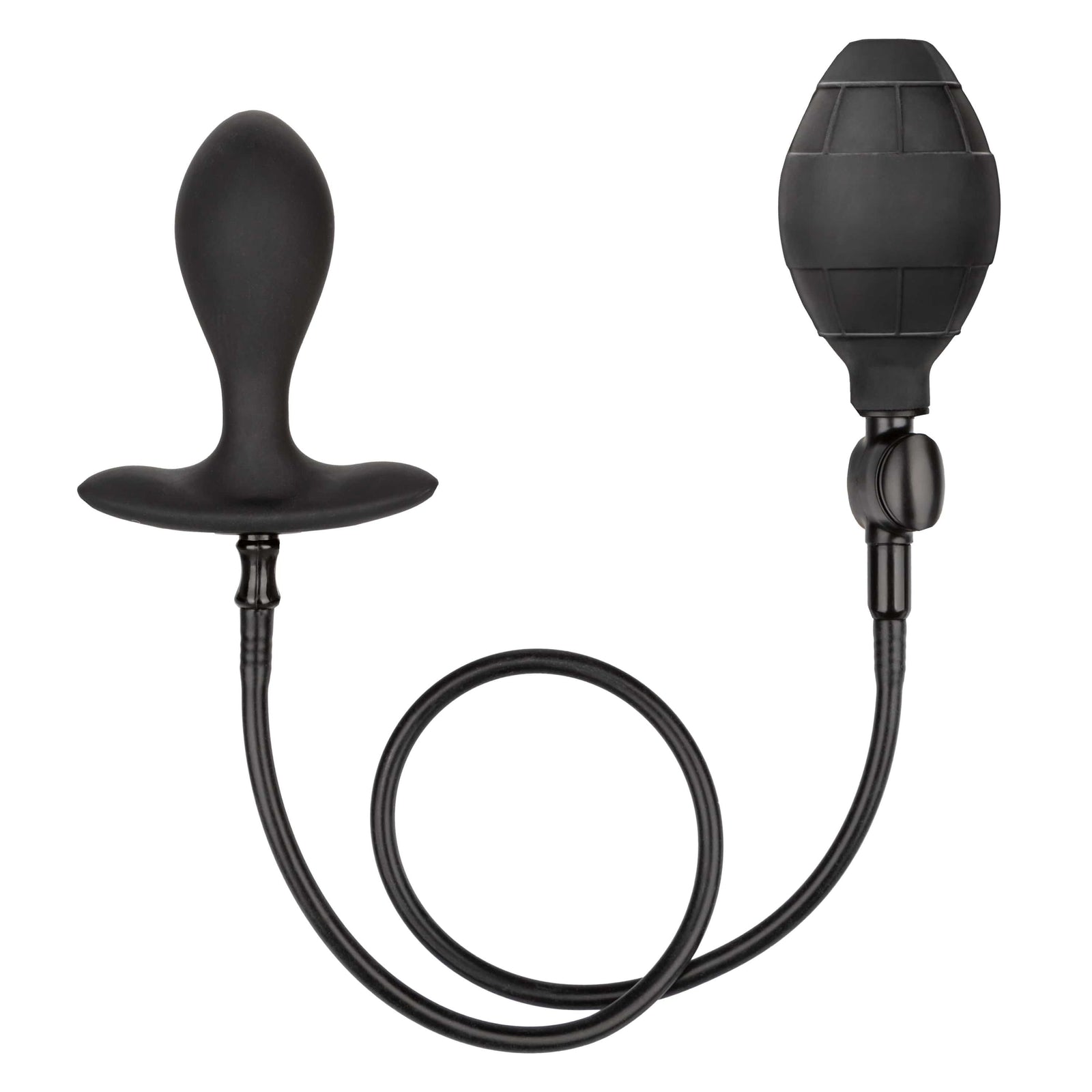 California Exotics - Colt Weighted Inflatable Pumper Plug (Black) -  Expandable Anal Plug (Non Vibration)  Durio.sg