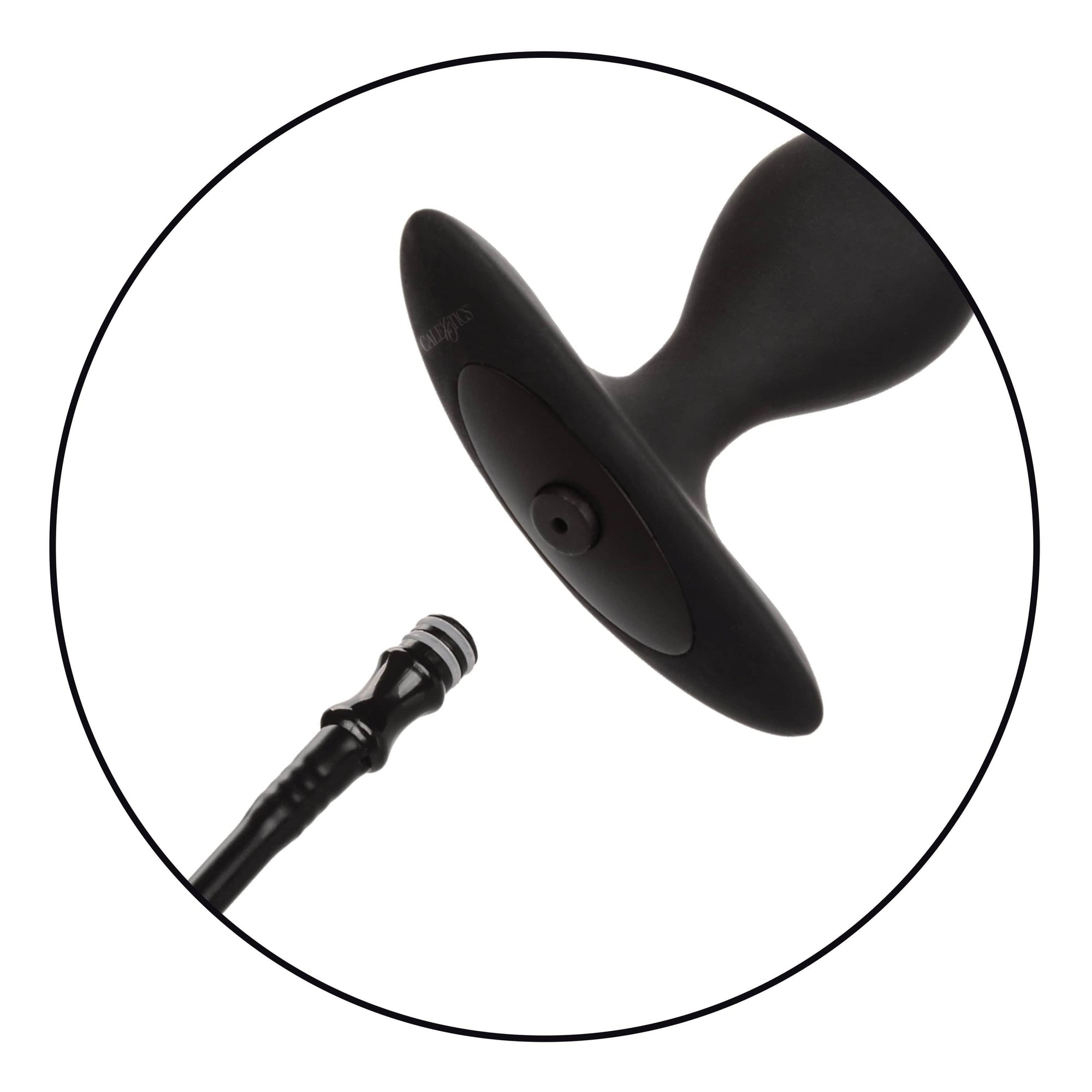 California Exotics - Colt Weighted Inflatable Pumper Plug (Black) -  Expandable Anal Plug (Non Vibration)  Durio.sg