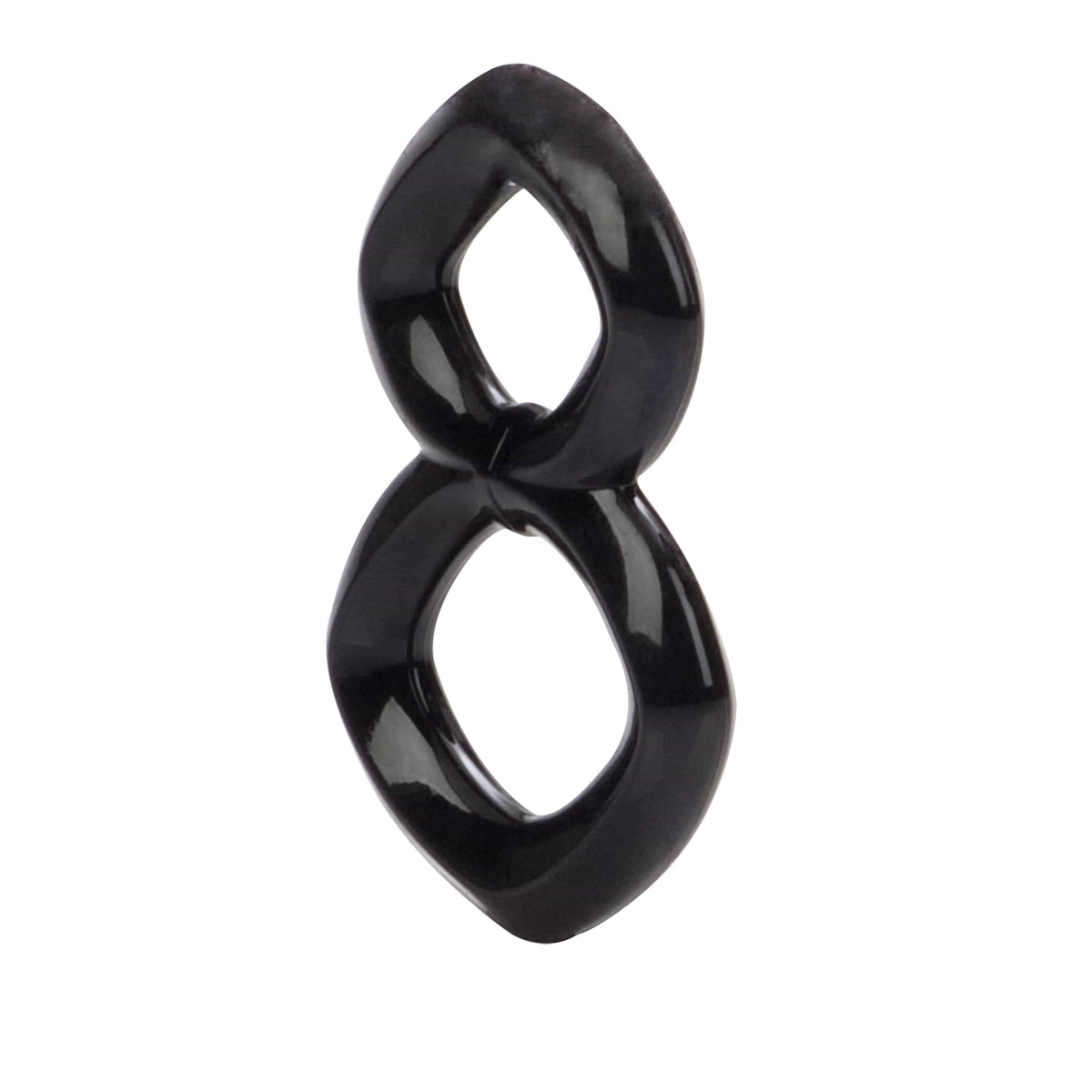 California Exotics - Crazy 8 Cock And Ball Ring (Black) -  Cock Ring (Non Vibration)  Durio.sg