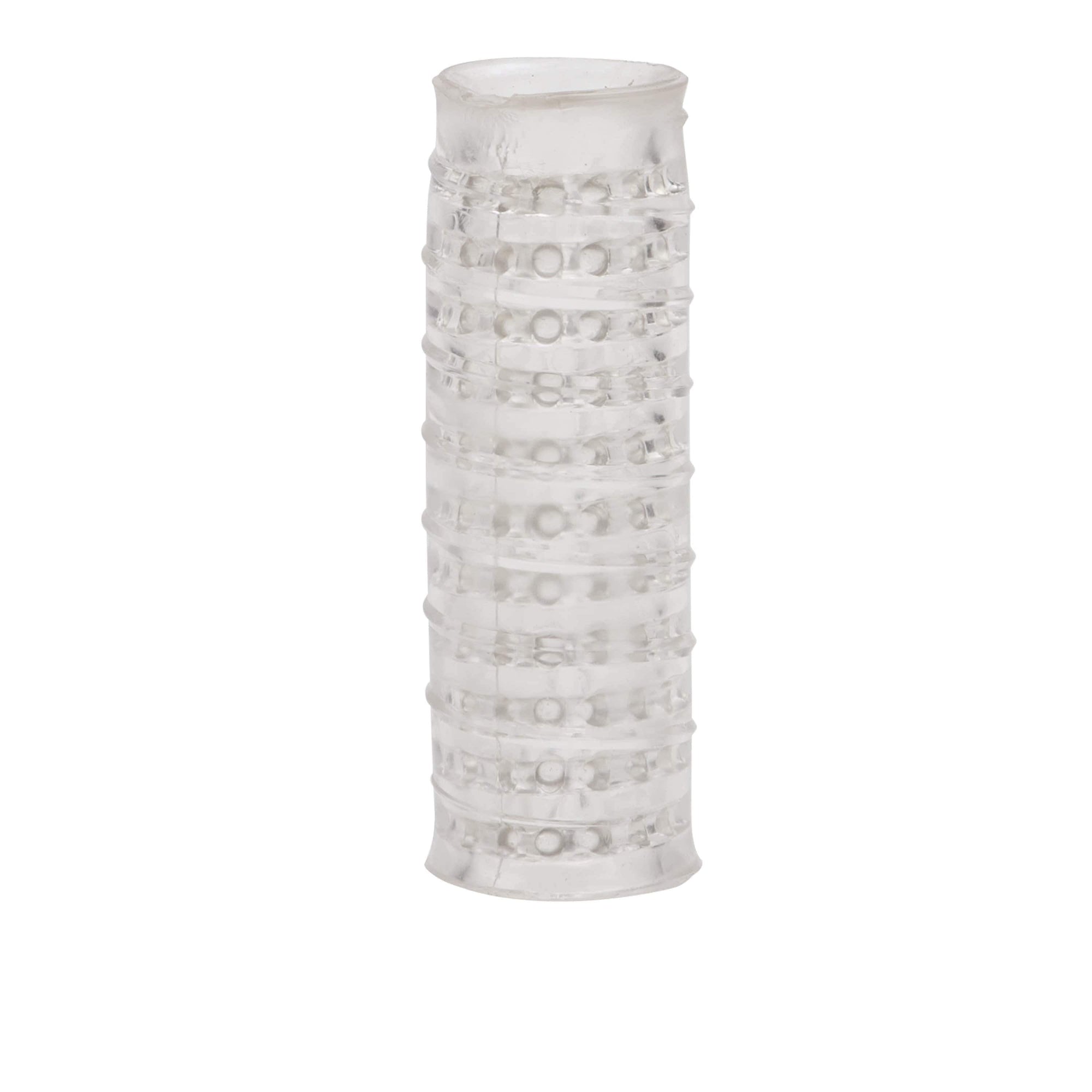 California Exotics - Dr Joel Kaplan Reversible Masturbator (Clear) -  Masturbator Soft Stroker (Non Vibration)  Durio.sg