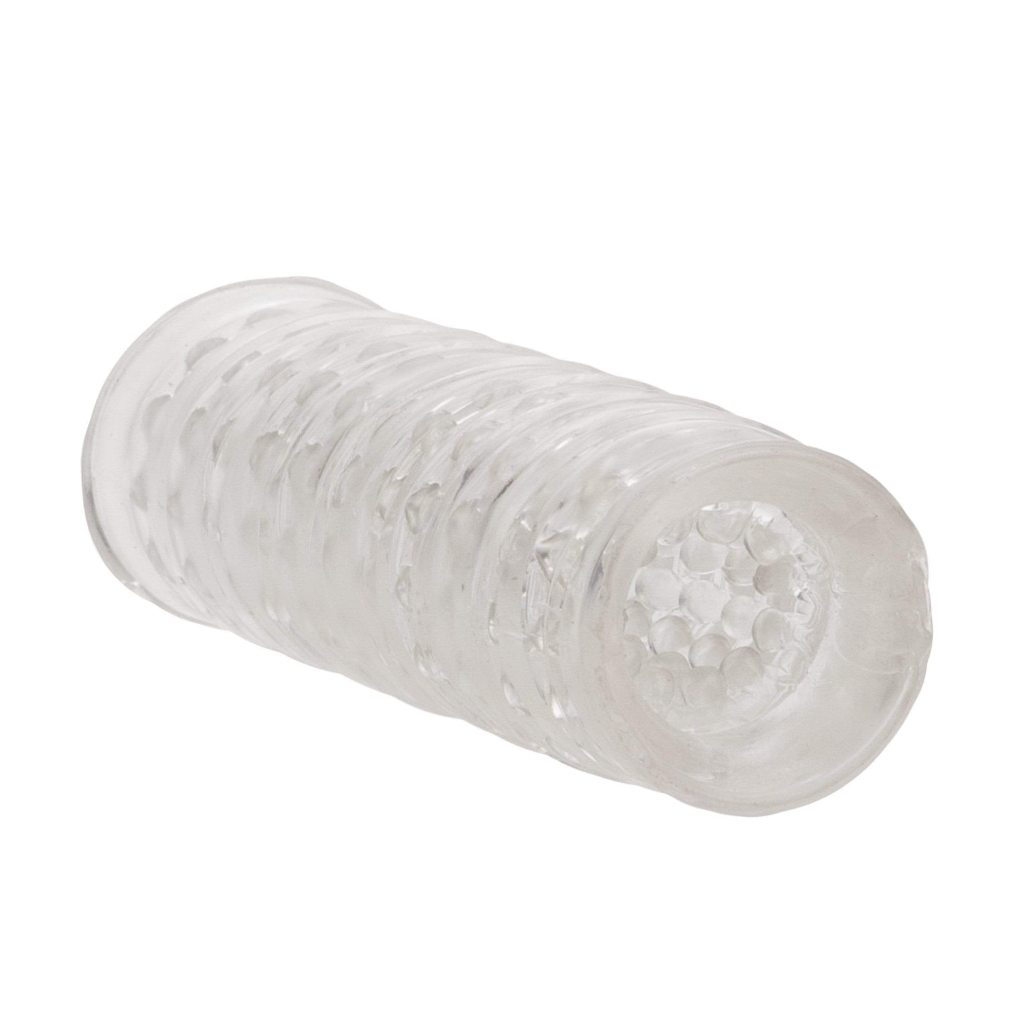 California Exotics - Dr Joel Kaplan Reversible Masturbator (Clear) -  Masturbator Soft Stroker (Non Vibration)  Durio.sg