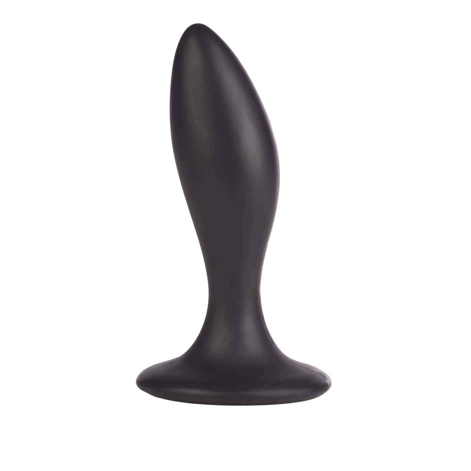 California Exotics - Dr Joel Kaplan Silicone Curved Prostate Probe Anal Plug (Black) -  Anal Beads (Non Vibration)  Durio.sg