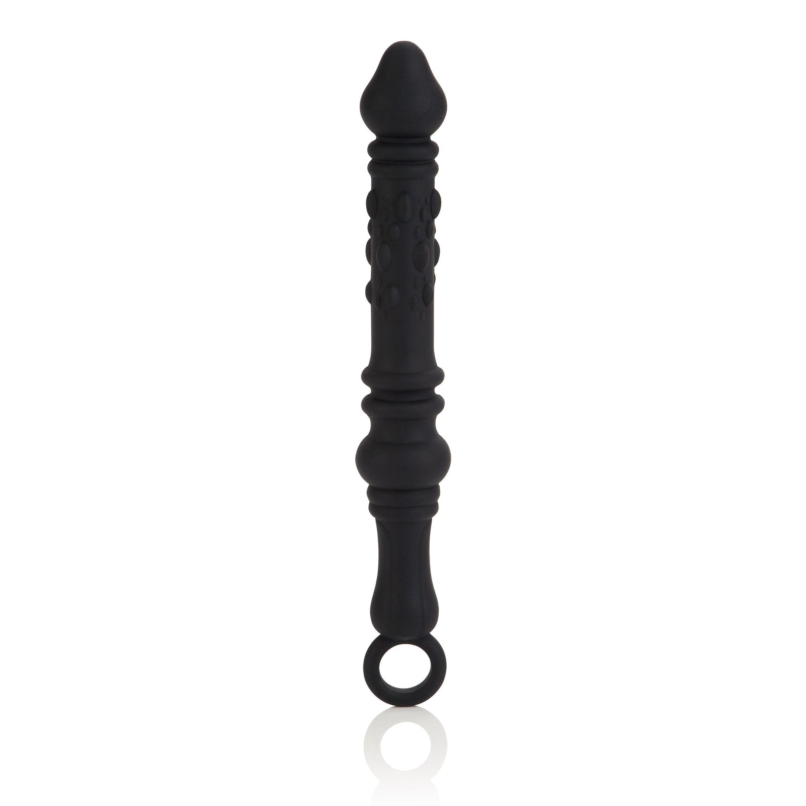 California Exotics - Dr Joel Kaplan Silicone Prostate Probe Massager (Black) -  Prostate Massager (Non Vibration)  Durio.sg