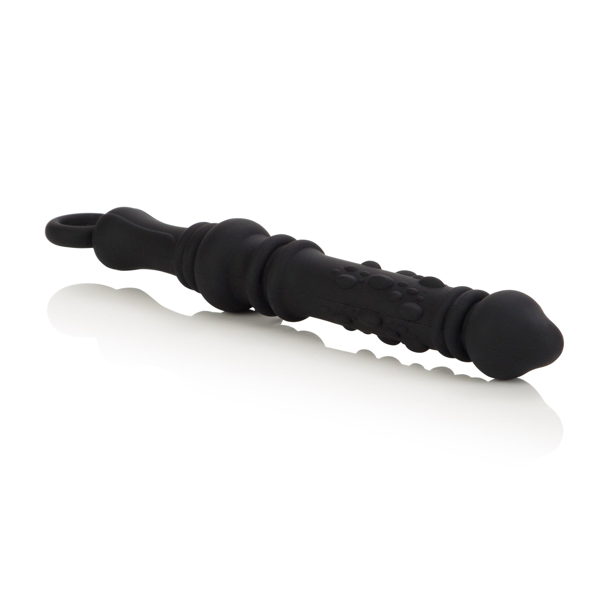 California Exotics - Dr Joel Kaplan Silicone Prostate Probe Massager (Black) -  Prostate Massager (Non Vibration)  Durio.sg