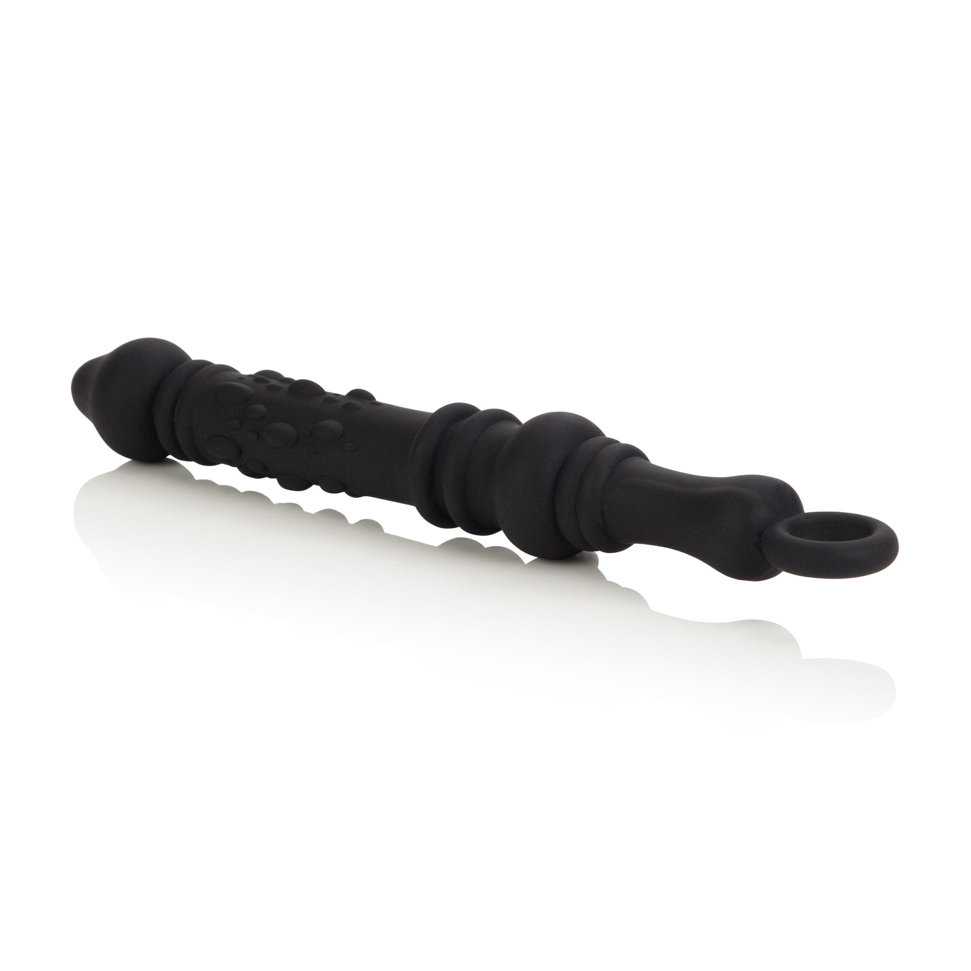 California Exotics - Dr Joel Kaplan Silicone Prostate Probe Massager (Black) -  Prostate Massager (Non Vibration)  Durio.sg