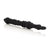 California Exotics - Dr Joel Kaplan Silicone Prostate Probe Massager (Black) -  Prostate Massager (Non Vibration)  Durio.sg